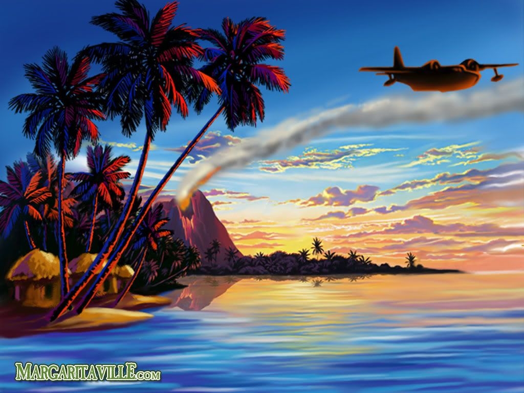 1030x770 margaritaville. Surf art, Tiki art, Margaritaville, Desktop