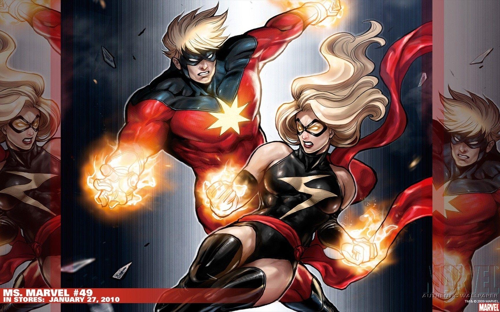 1730x1080 Captain marvel comics ms. wallpaper. PC, Desktop