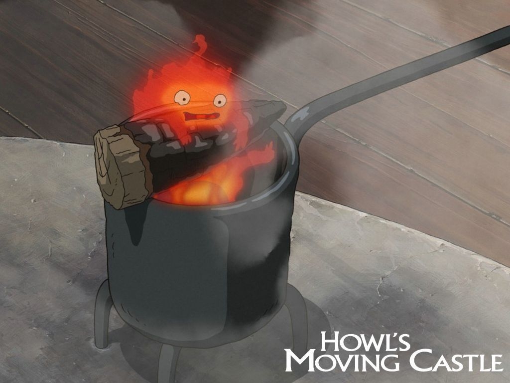 1030x770 Calcifer no Ugoku Shiro Anime Image Board, Desktop