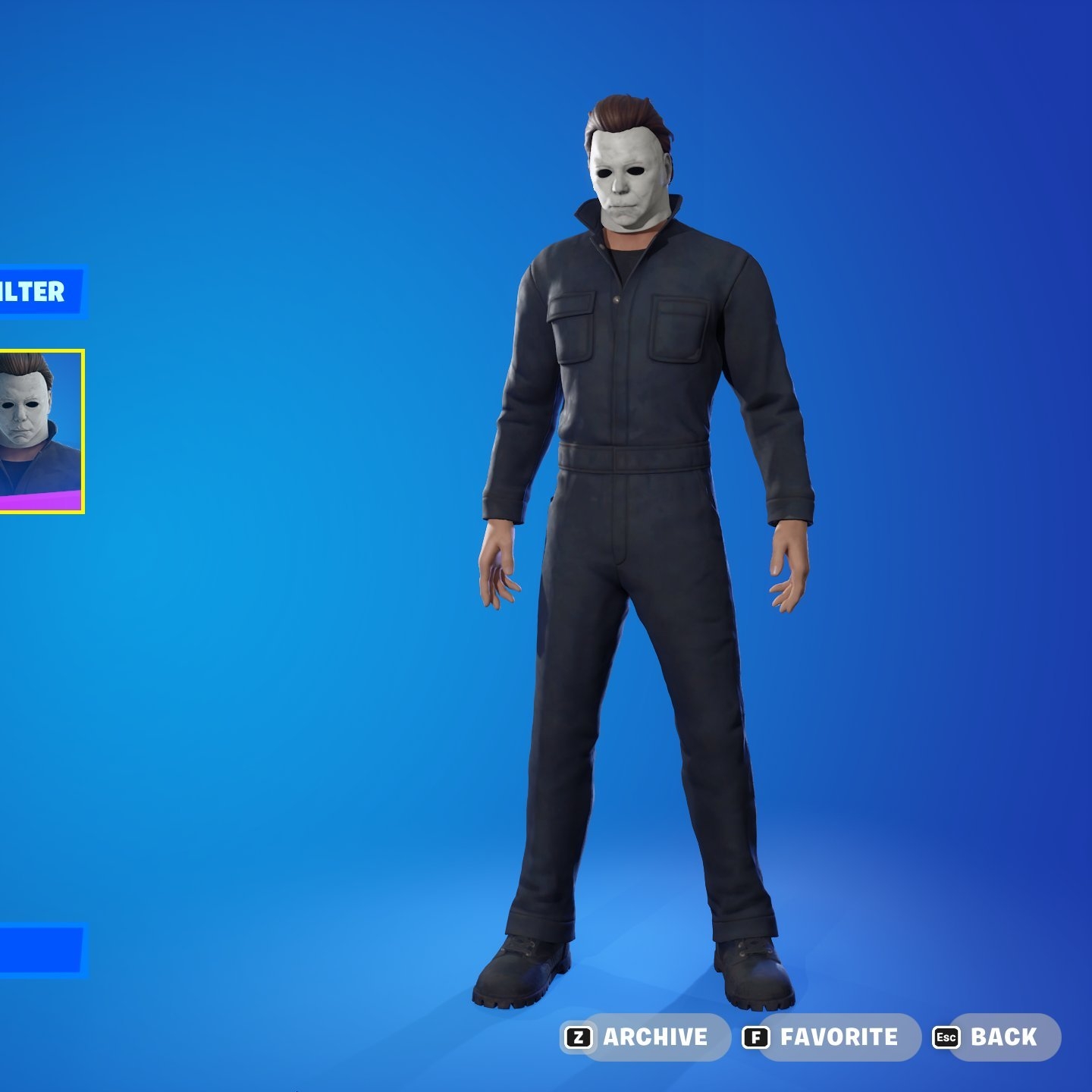 1440x1440 Michael Myers Fortnite wallpaper, Phone