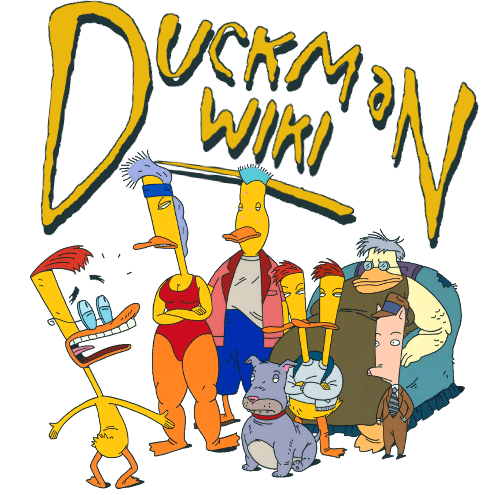 500x500 Duckman wallpaper, Phone