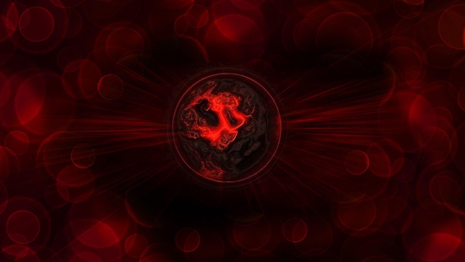 1920x1080 Red Abstract Wallpaper Wallpaper, Desktop