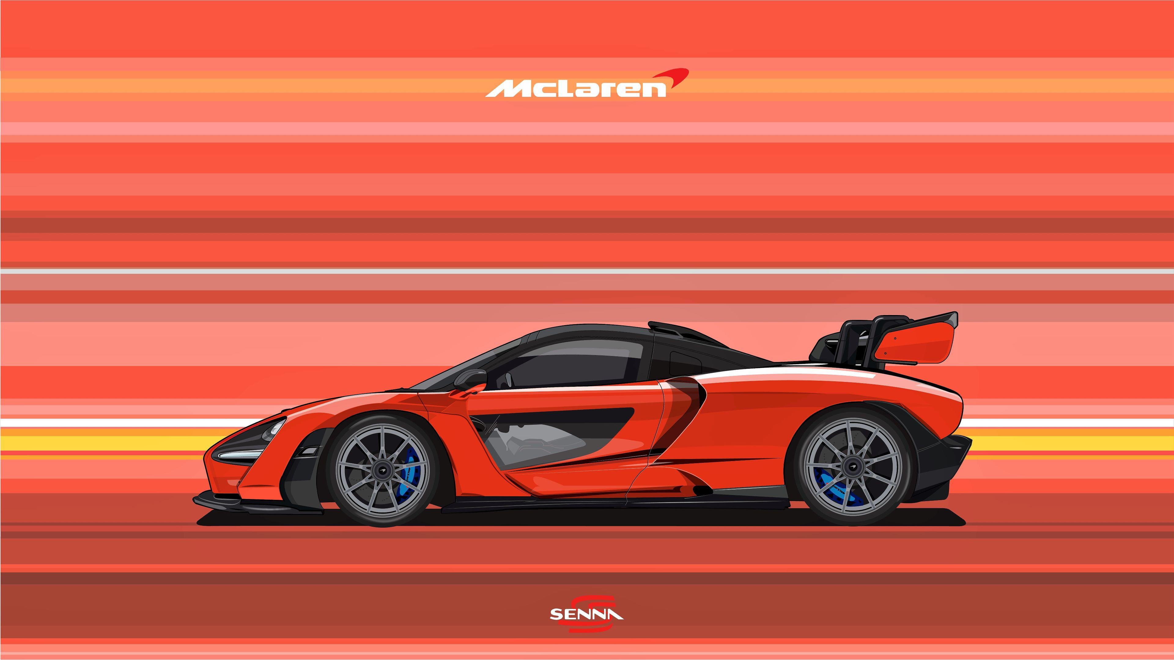 3840x2160 McLaren 4K wallpaper, Desktop