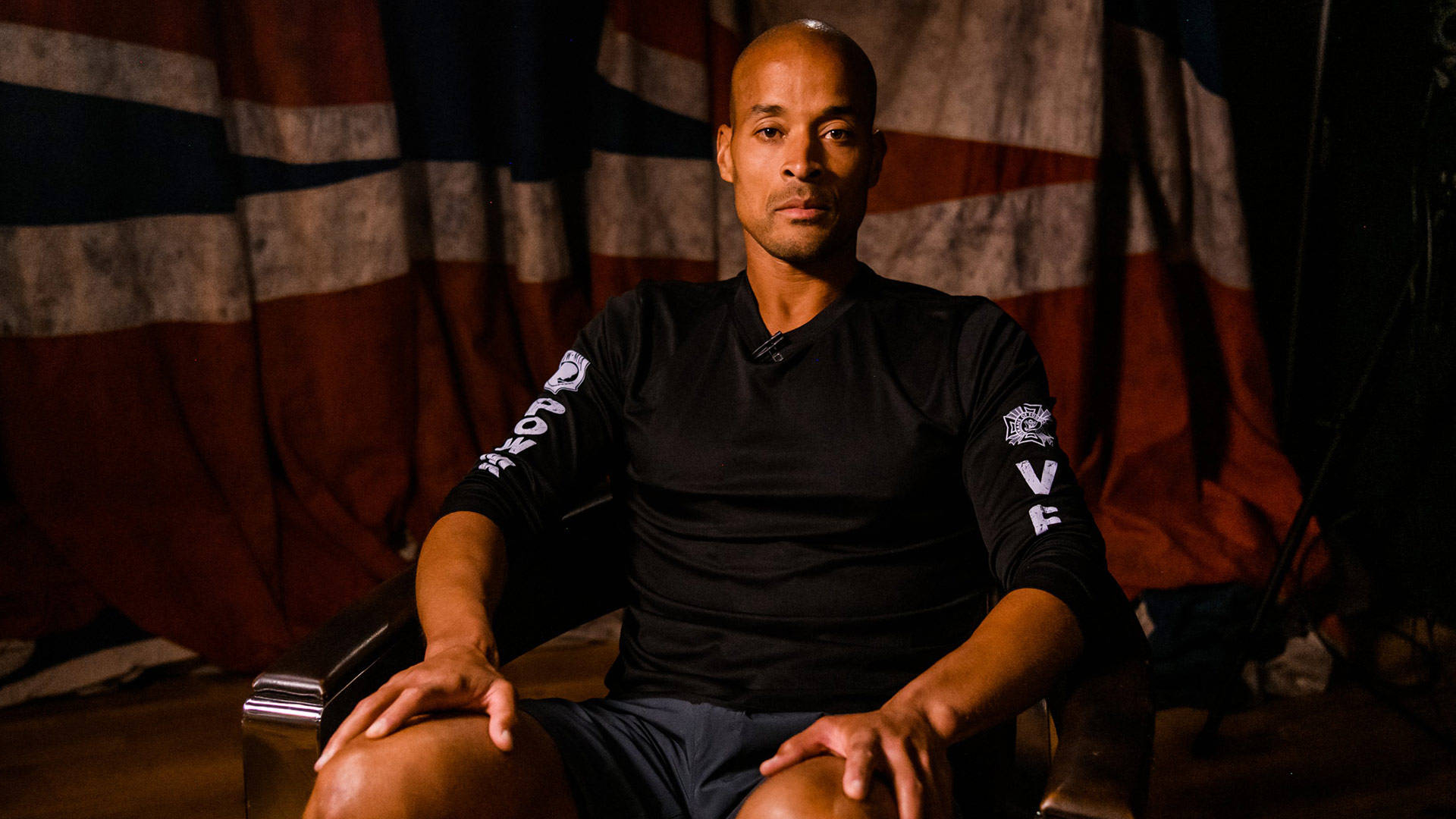 1920x1080 Download David Goggins Posing In Chair Wallpaper, Desktop