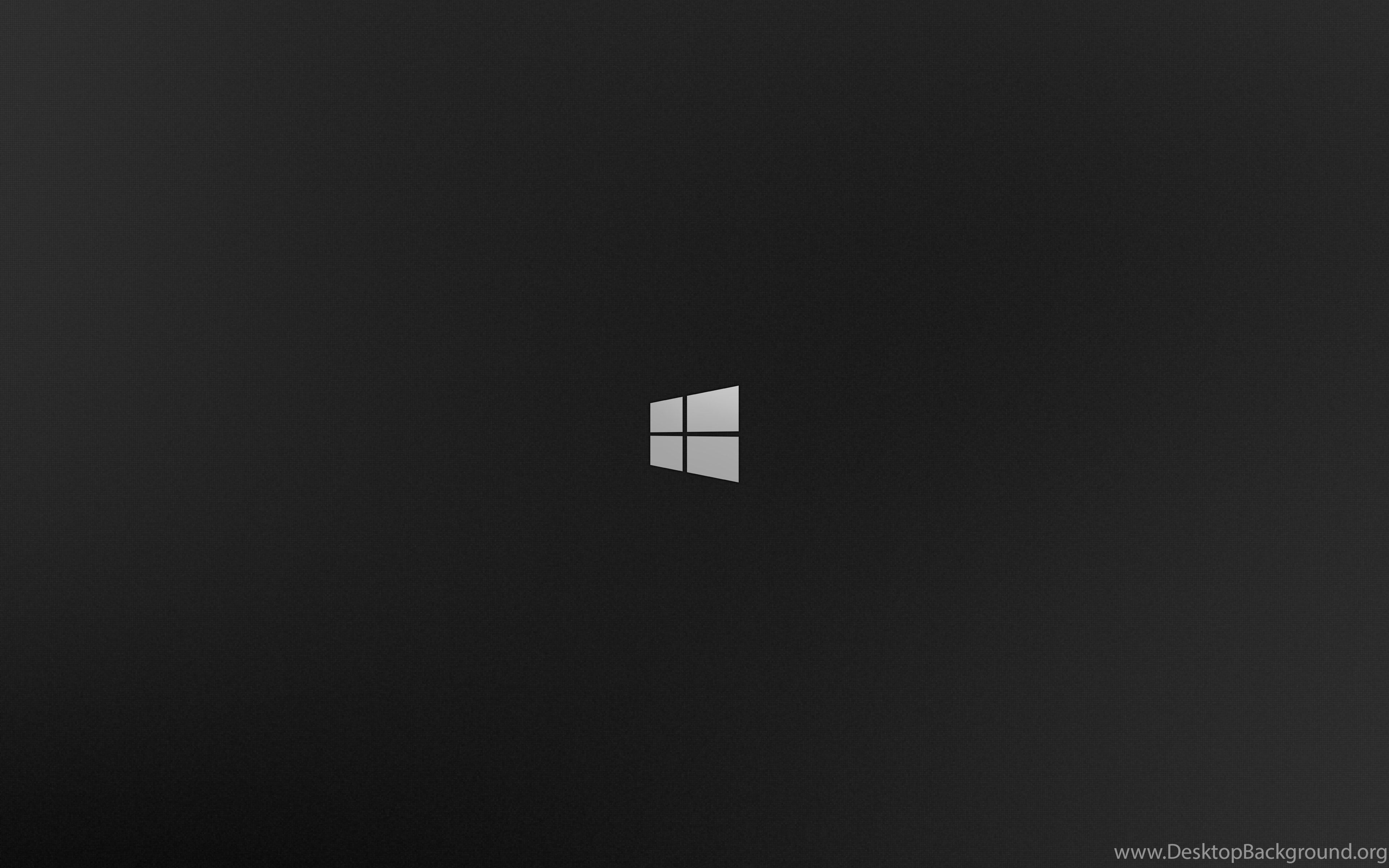 3840x2400 Black Windows 10 HD Wallpaper, Desktop