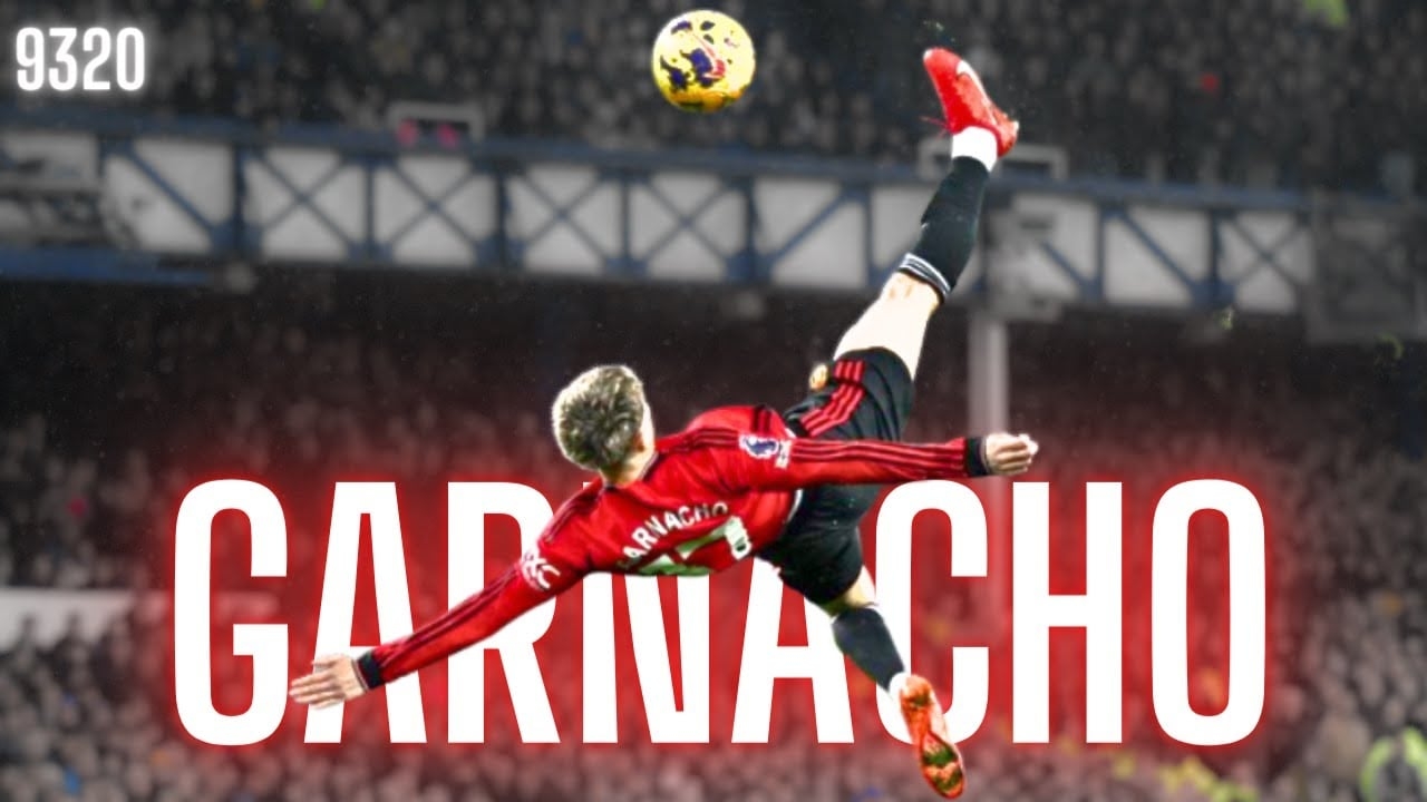 1280x720 4K Garnacho X Ronaldo Bicycle Kick, Desktop