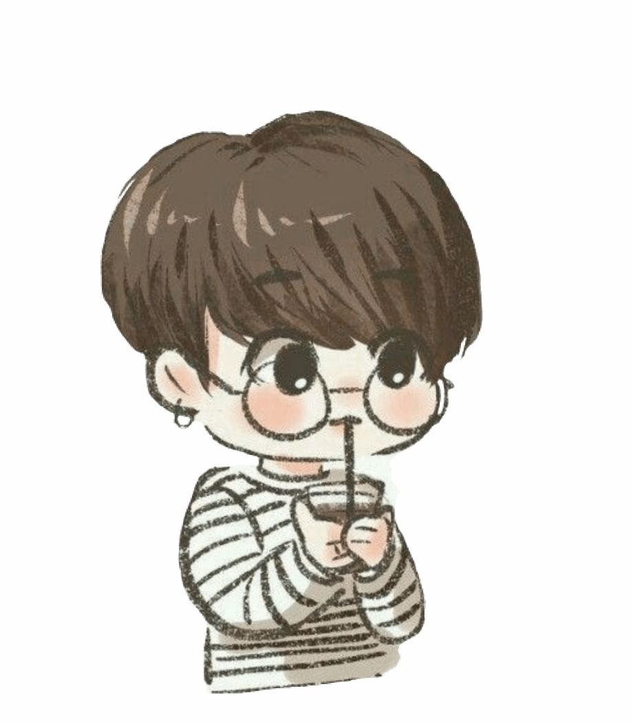 920x1060 Bts Jungkook Cartoon Drawing, Phone