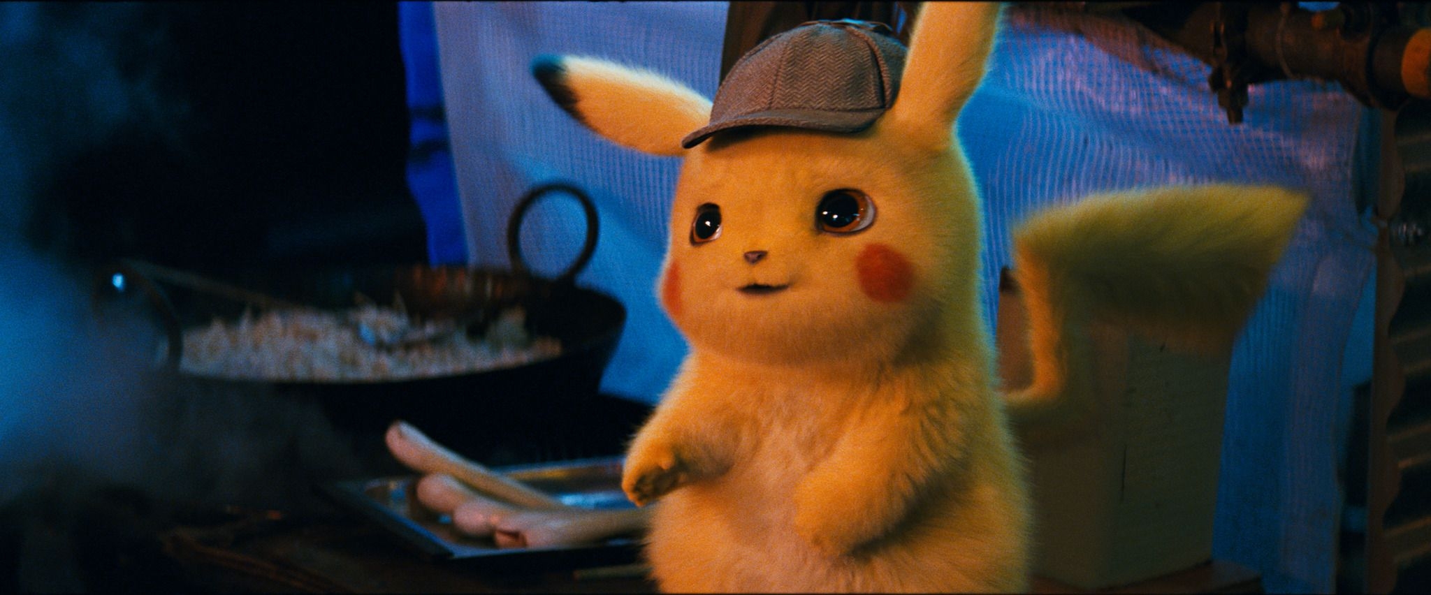 2050x860 Detective Pikachu Cute, Dual Screen