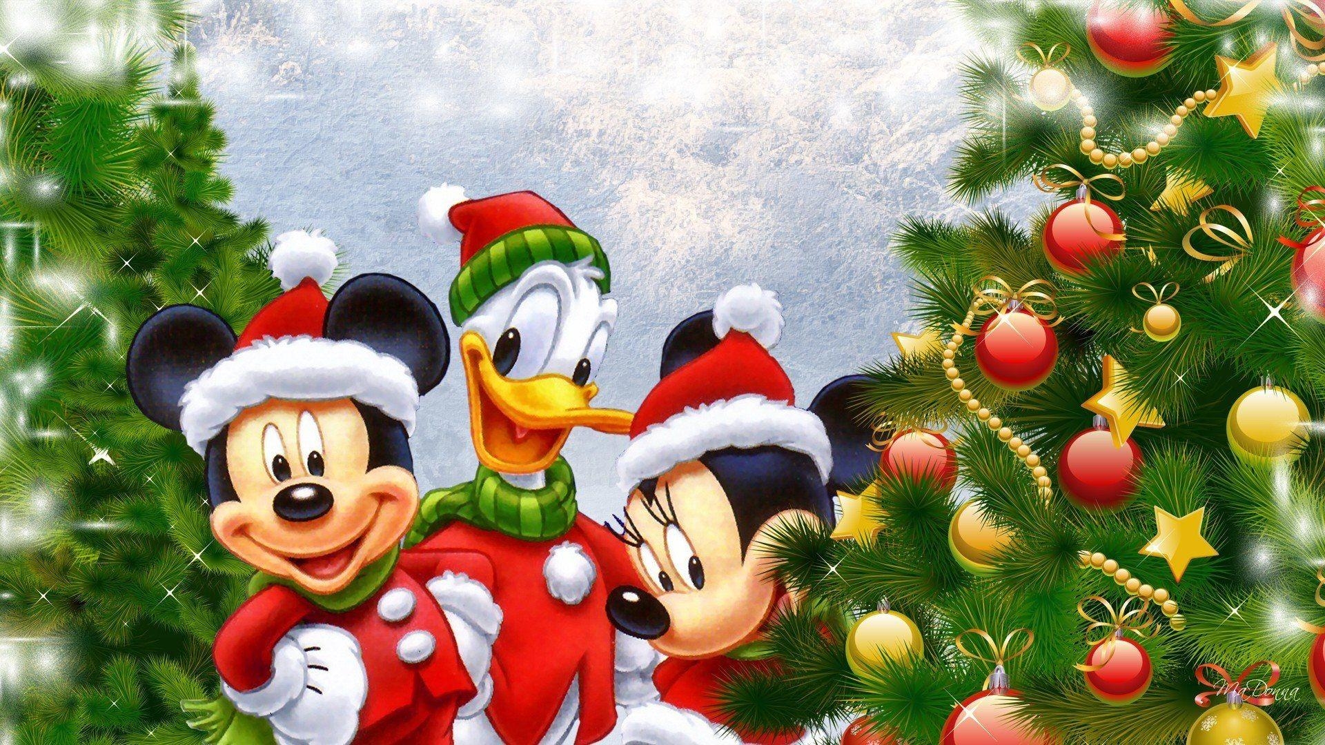 1920x1080 Mickey Christmas Wallpaper, Desktop