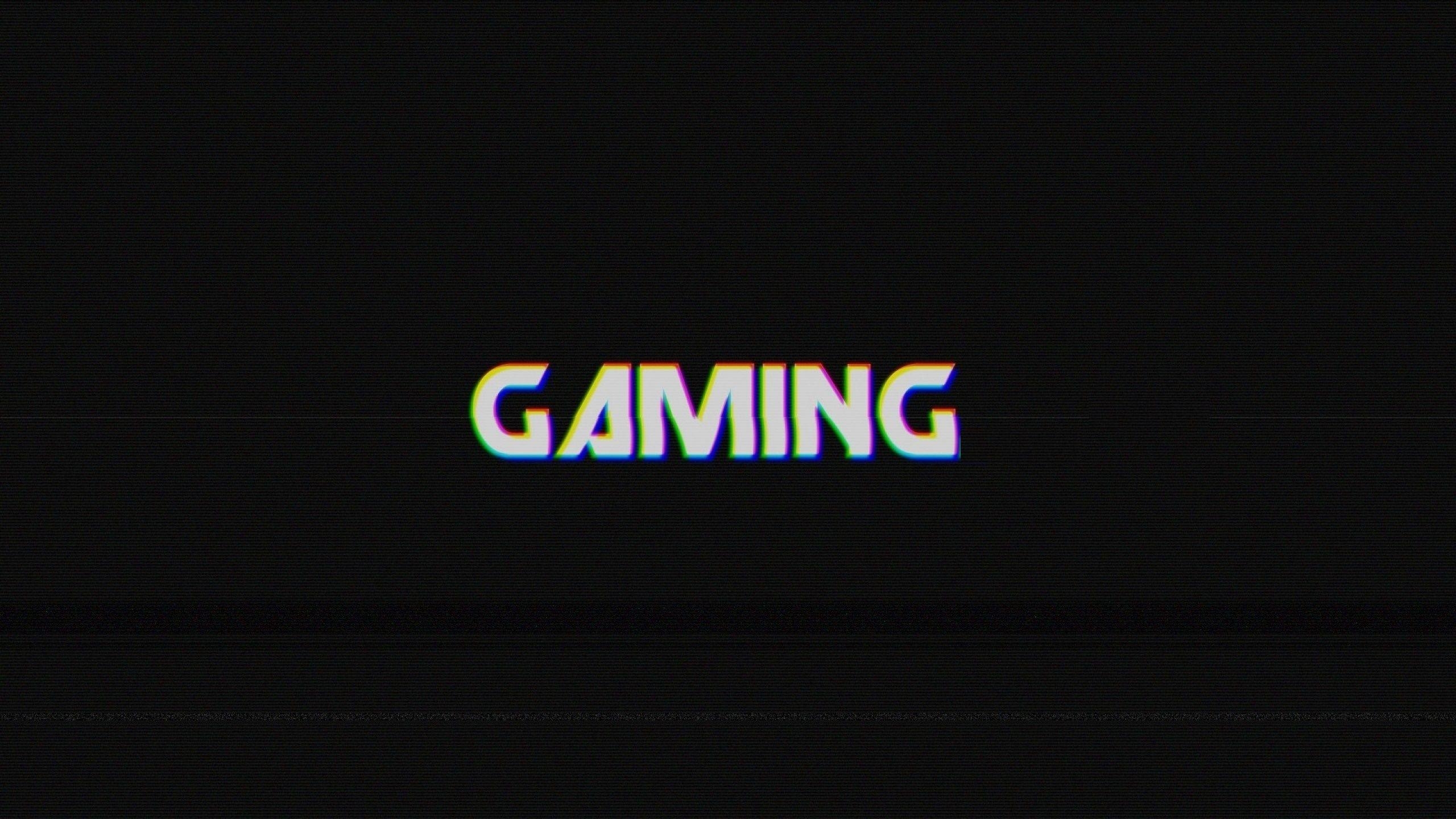 2560x1440 Gaming Logo Wallpaper, Desktop