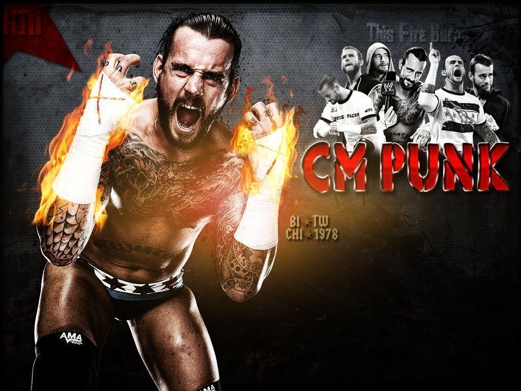 1030x770 More Like WWE CM Punk Wallpaper: This Fire Burns, Desktop