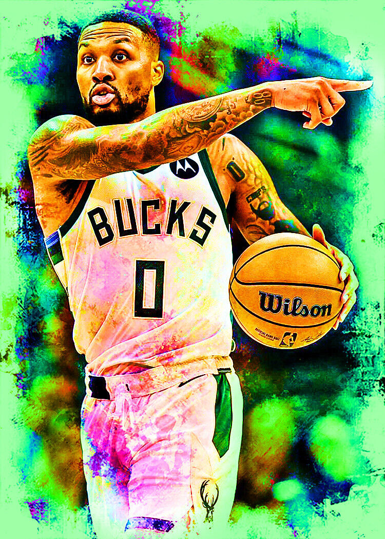 750x1050 Damian Lillard Milwaukee Bucks, Phone