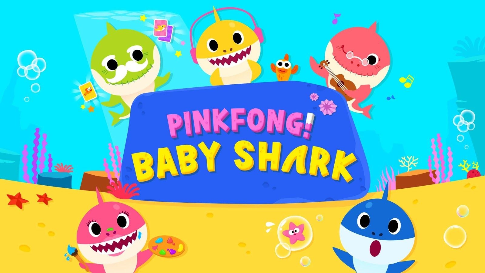 1600x900 Baby Shark Wallpaper Free Baby Shark Background, Desktop