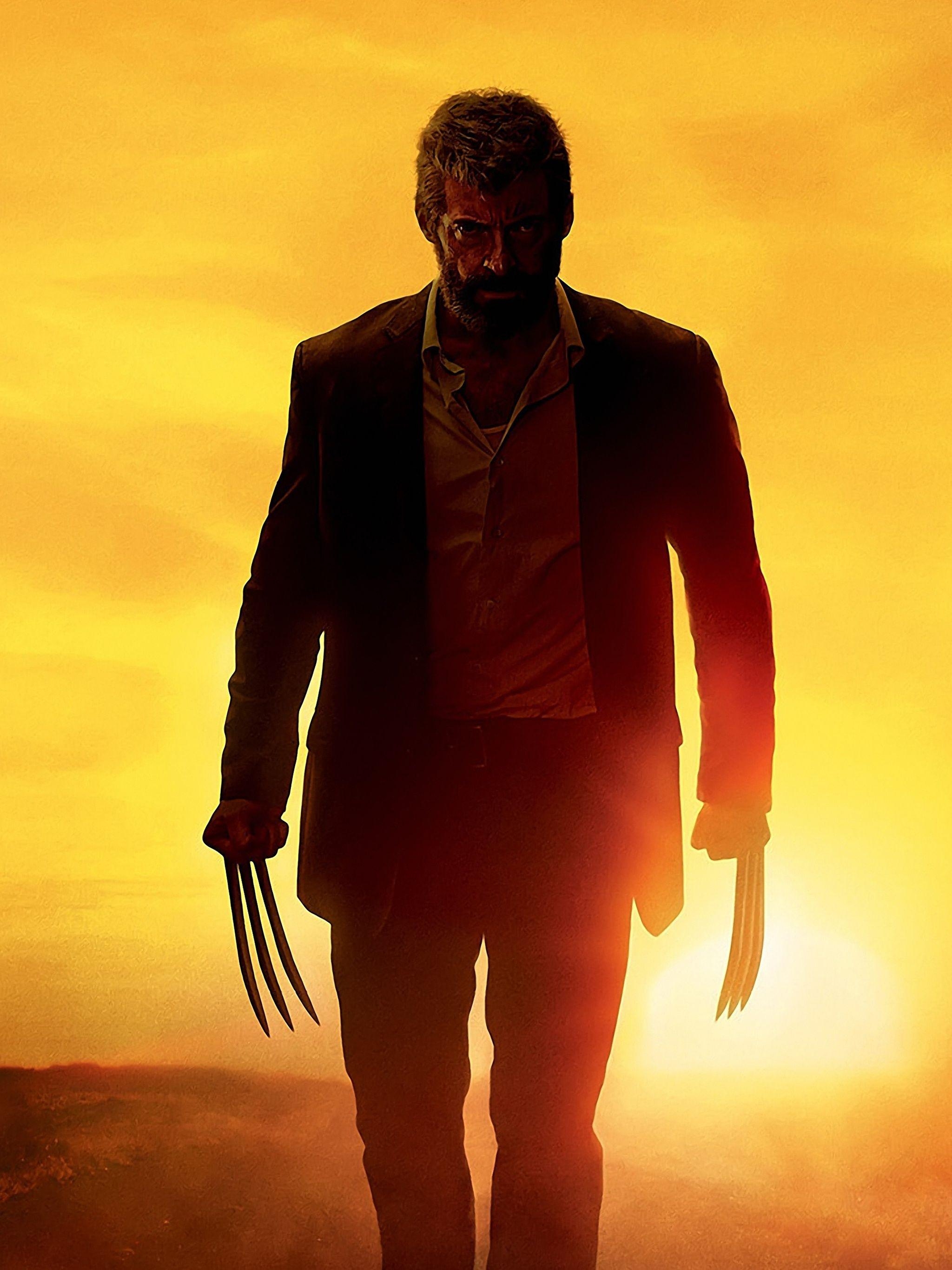 2050x2740 Wallpaper Logan (film) Hugh Jackman Wolverine hero Men, Phone