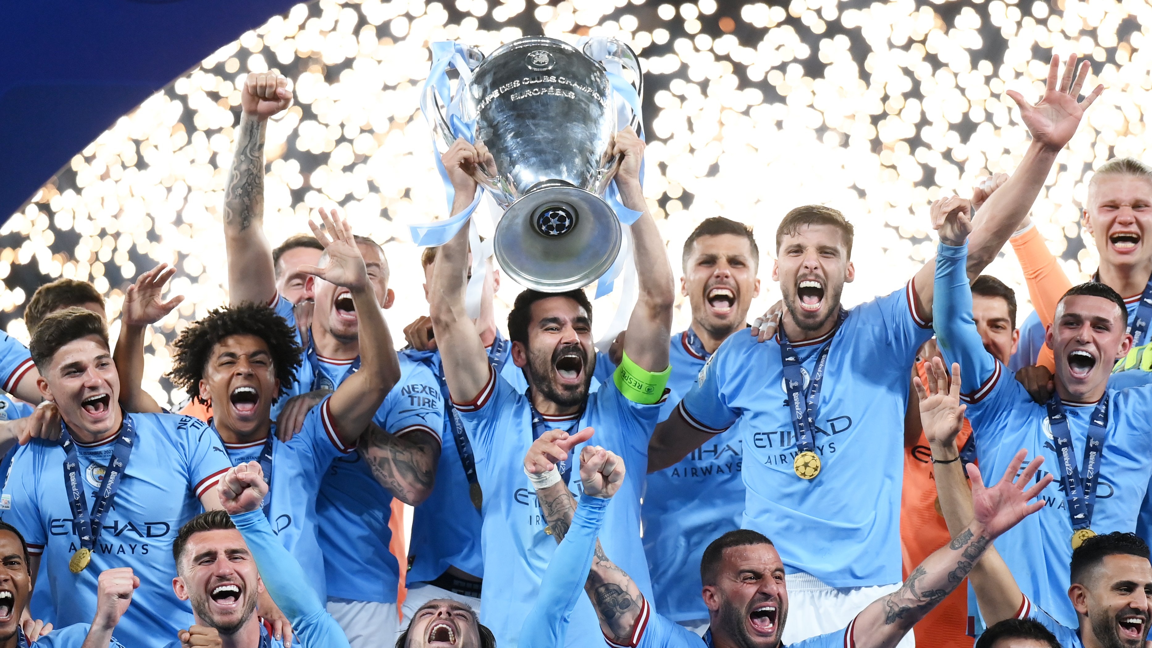 3740x2100 Manchester City 1 0 Inter: Pep Guardiola's Side Secure Treble With Champions League Win, Desktop