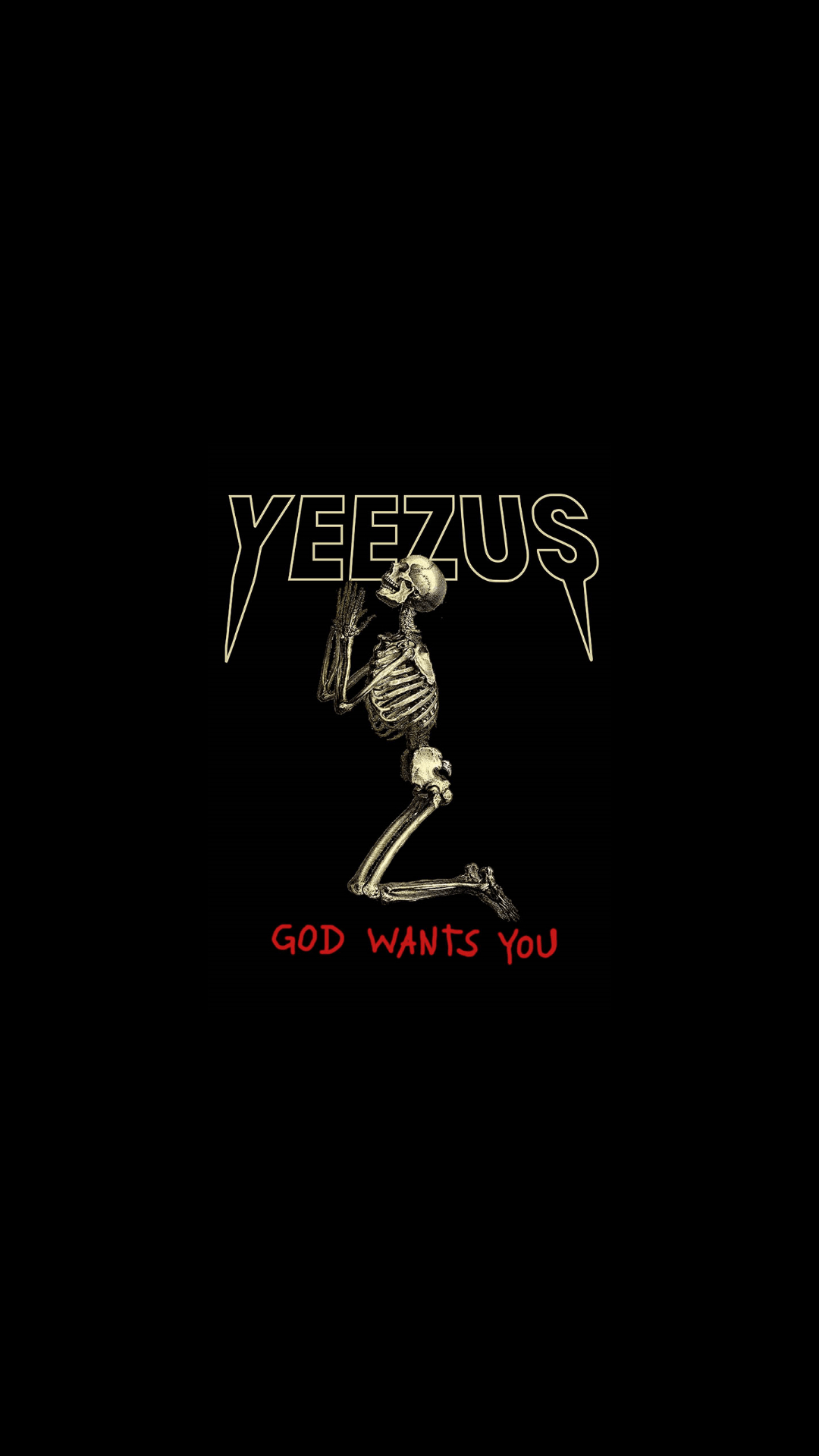 1080x1920 Yeezus AMOLED wallpaper, Phone