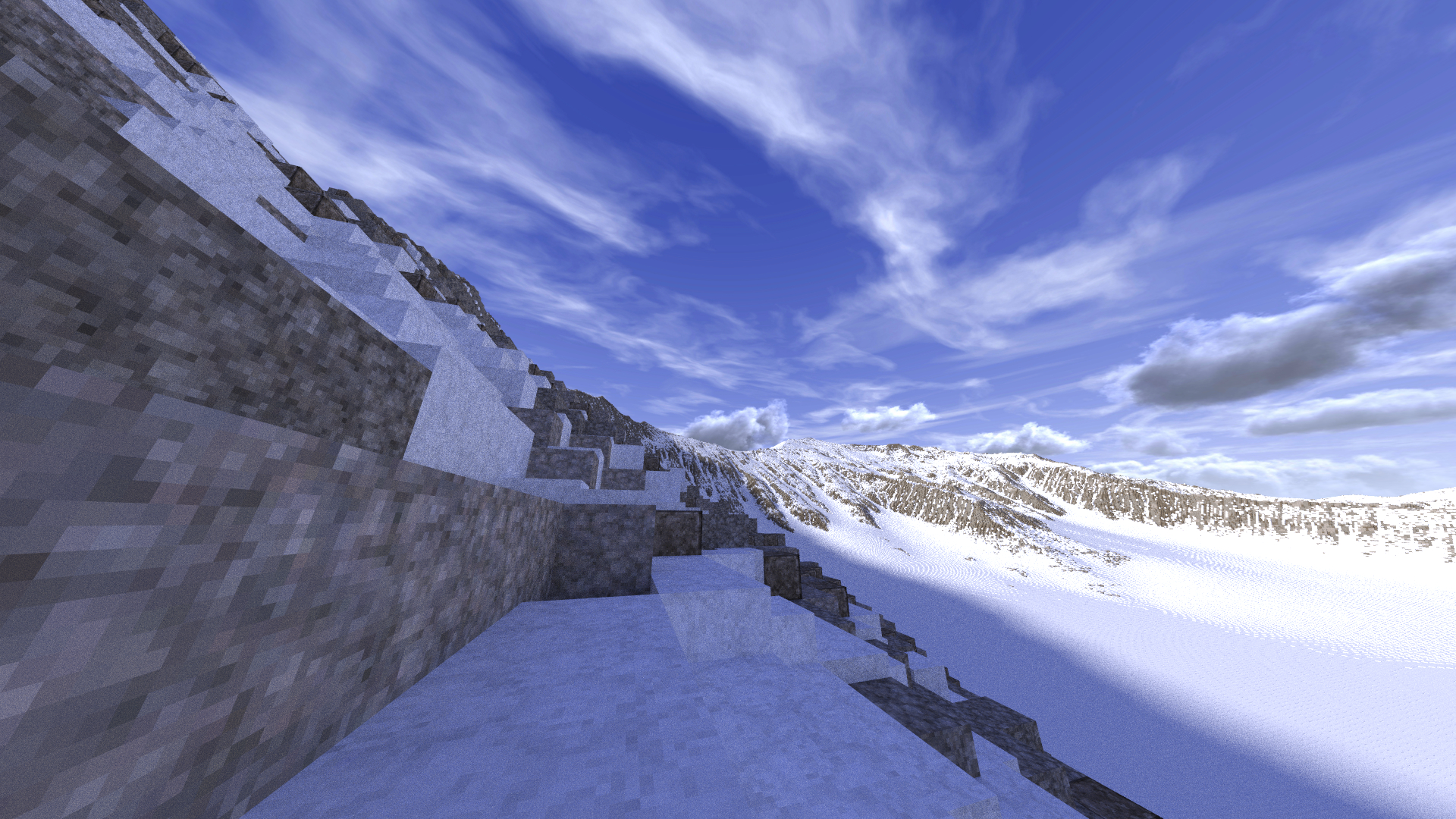 1920x1080 Snow Mount Everest Minecraft PC Gaming Nature Tibet Wallpaper:, Desktop