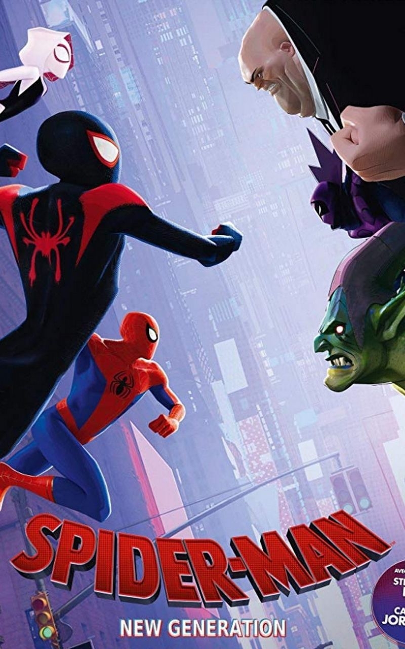 800x1280 Free download Spider Man Into the Spider Verse 2018 iPhone X, Phone