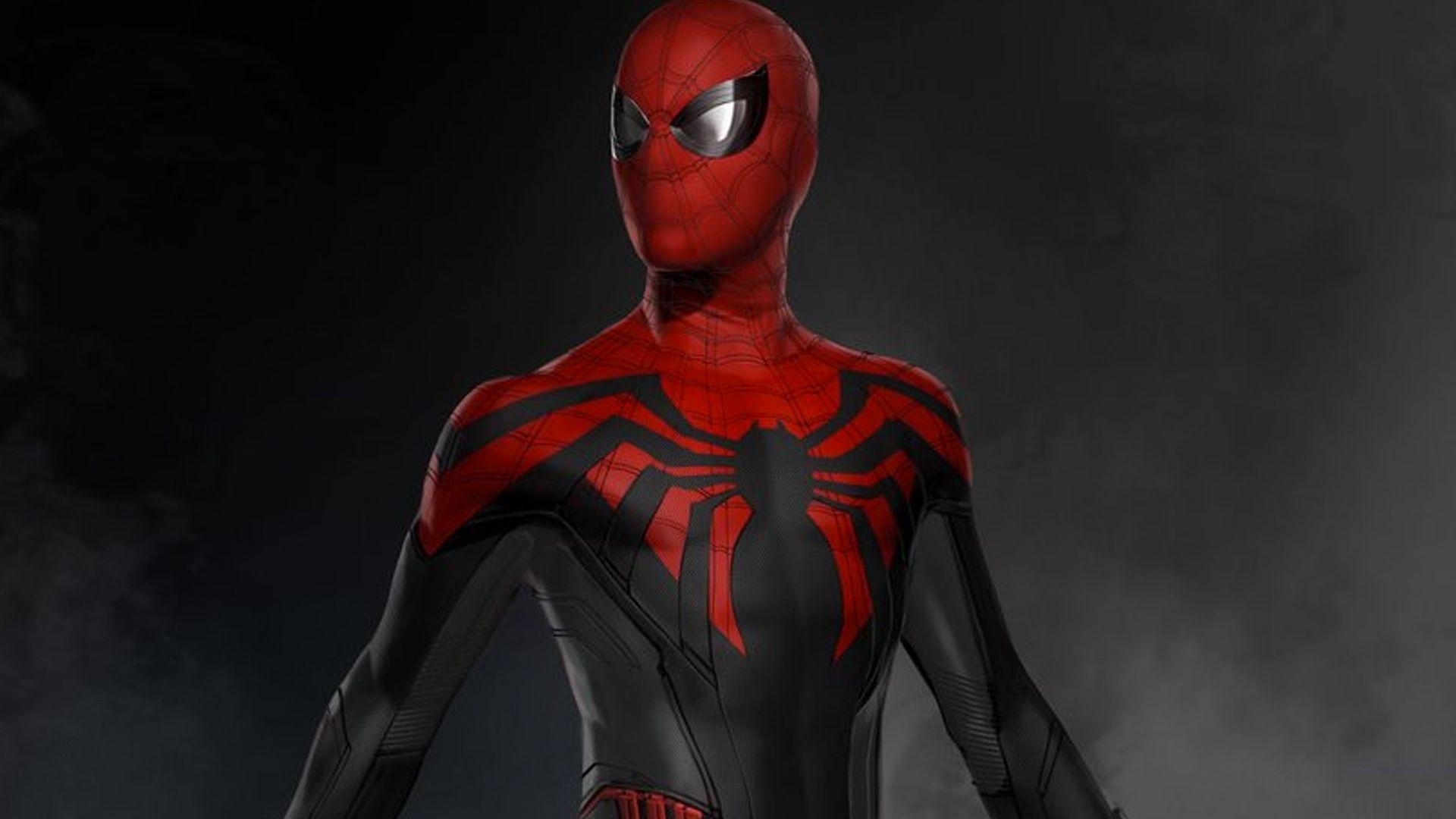 1920x1080 Spider Man's New Black And Red Suit Revealed In SPIDER MAN: FAR FROM, Desktop