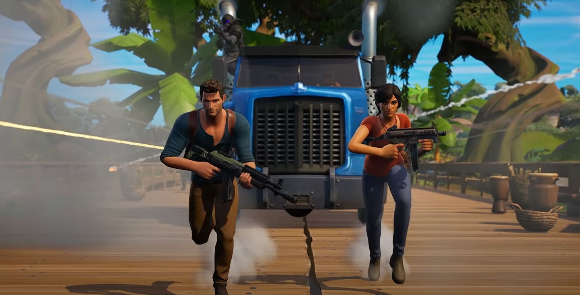 1920x980 Nathan Drake Fortnite wallpaper, Desktop