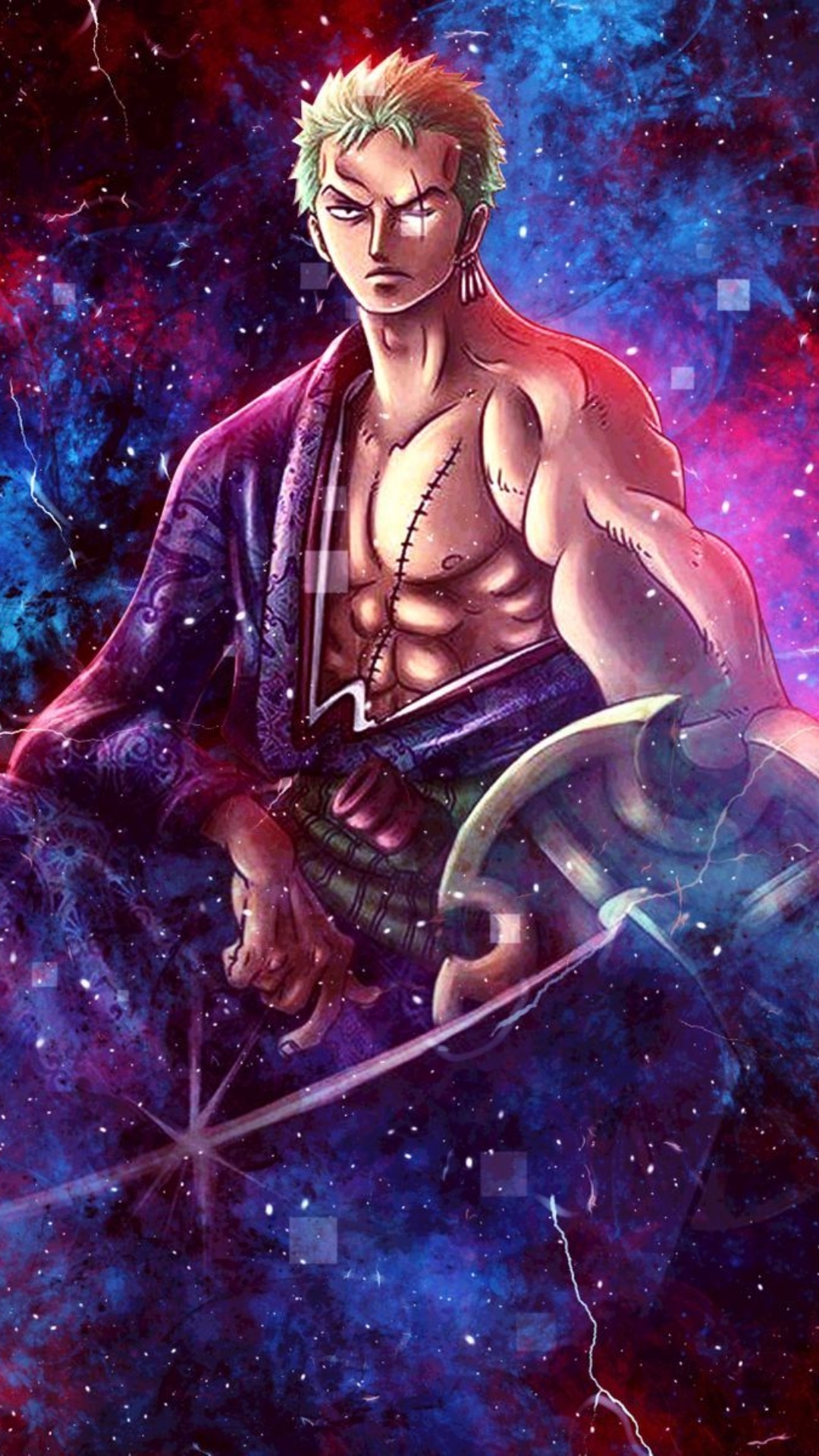 1080x1920 Roronoa Zoro iPhone Wallpaper, Phone