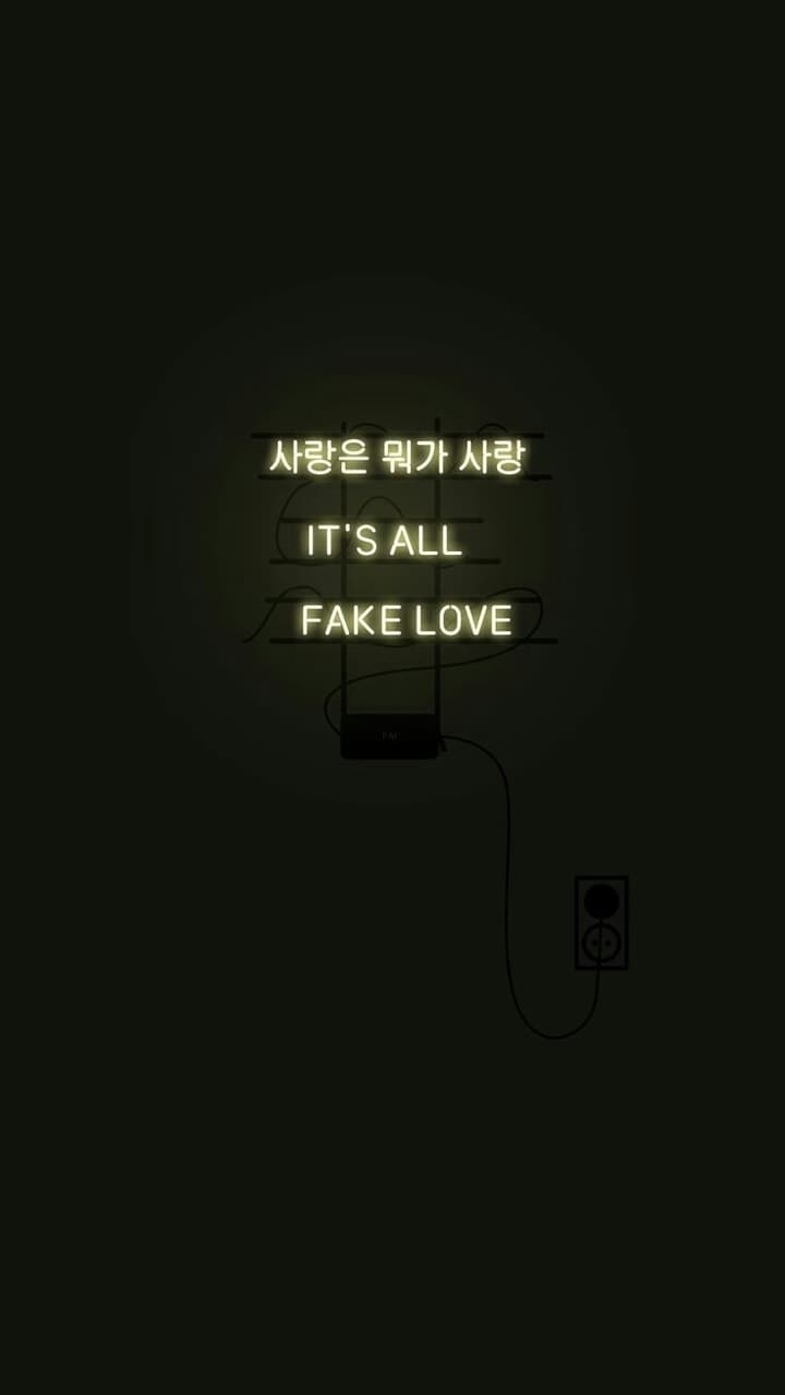 720x1280 FAKE LOVE discovered, Phone