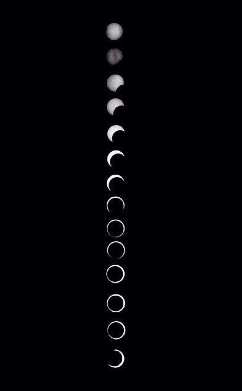 820x1320 Phases Of The Moon Wallpaper, Phone