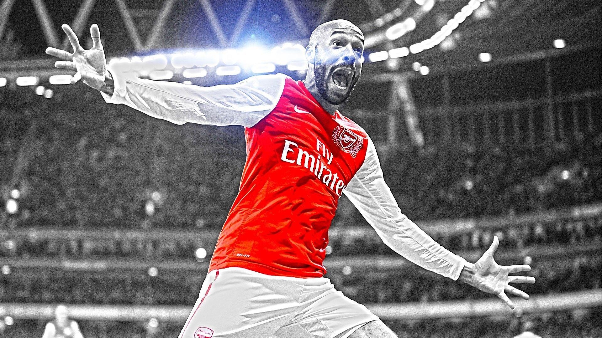 1920x1080 Arsenal London, Thierry Henry Wallpaper HD / Desktop and Mobile, Desktop