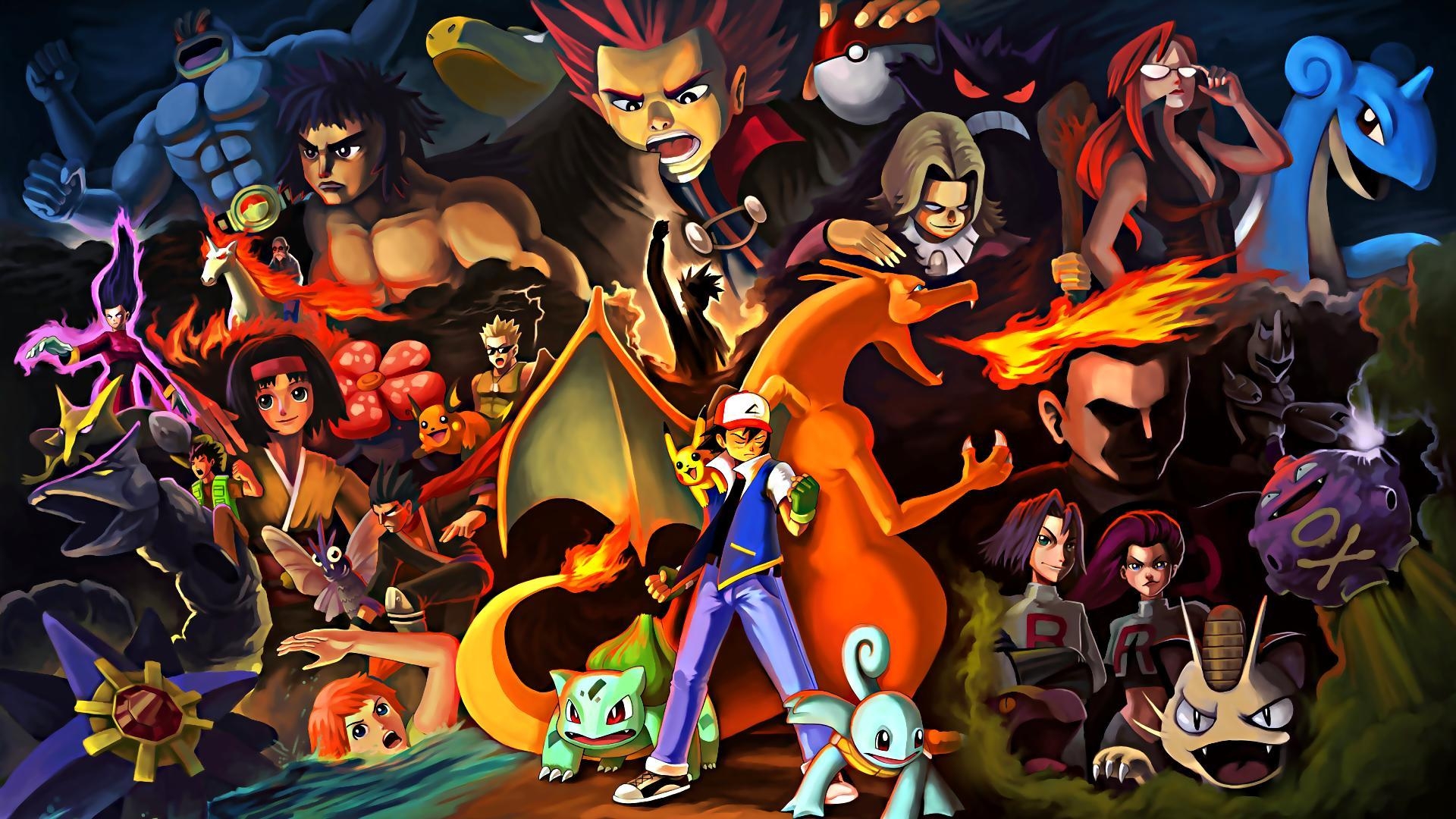 1920x1080 hd all pokemon background HD desktop wallpaper amazing image, Desktop