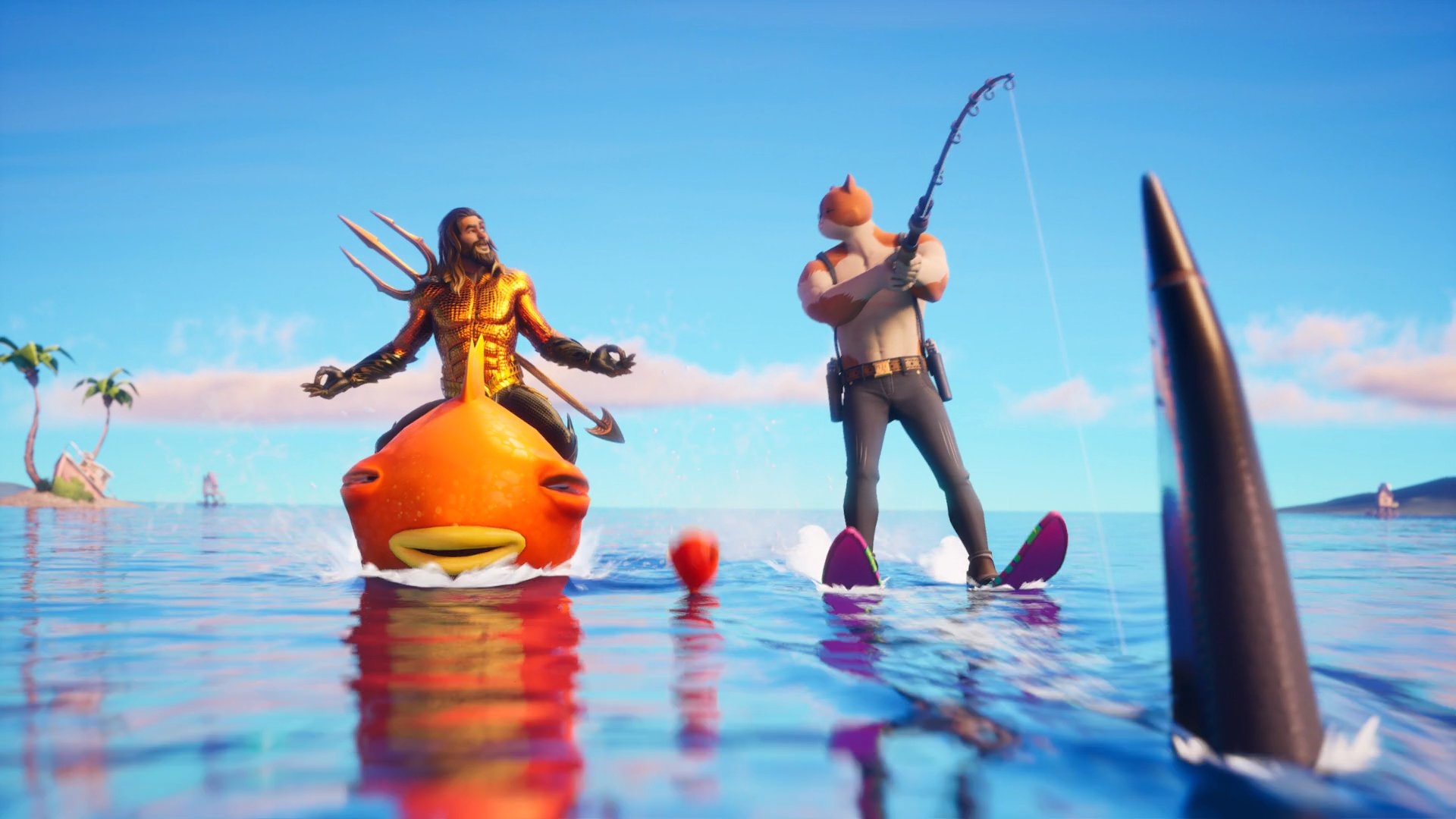 1920x1080 Aquaman Fortnite wallpaper, Desktop