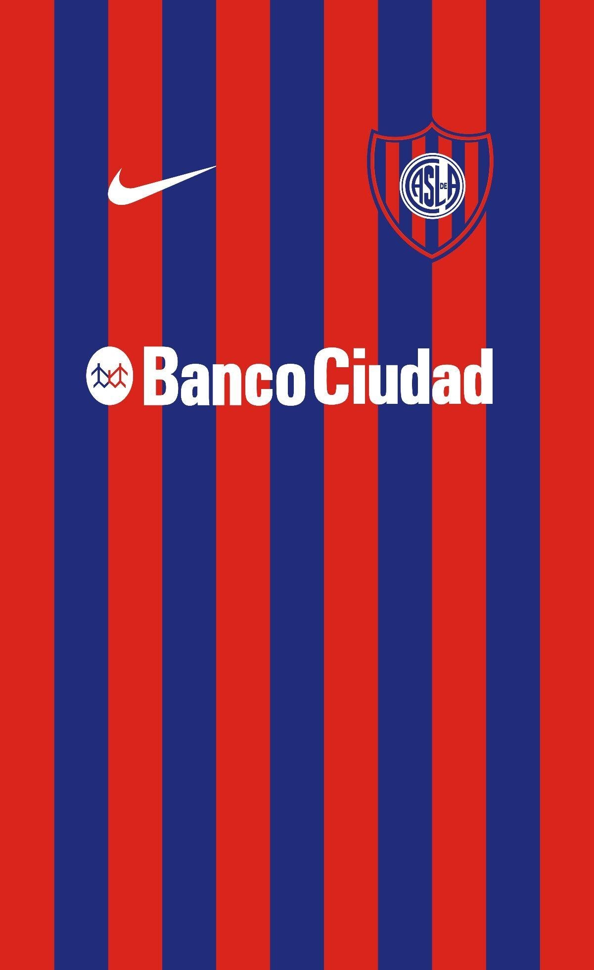 1210x1960 CA San Lorenzo De Almagro. Soccer jersey. Football, Phone