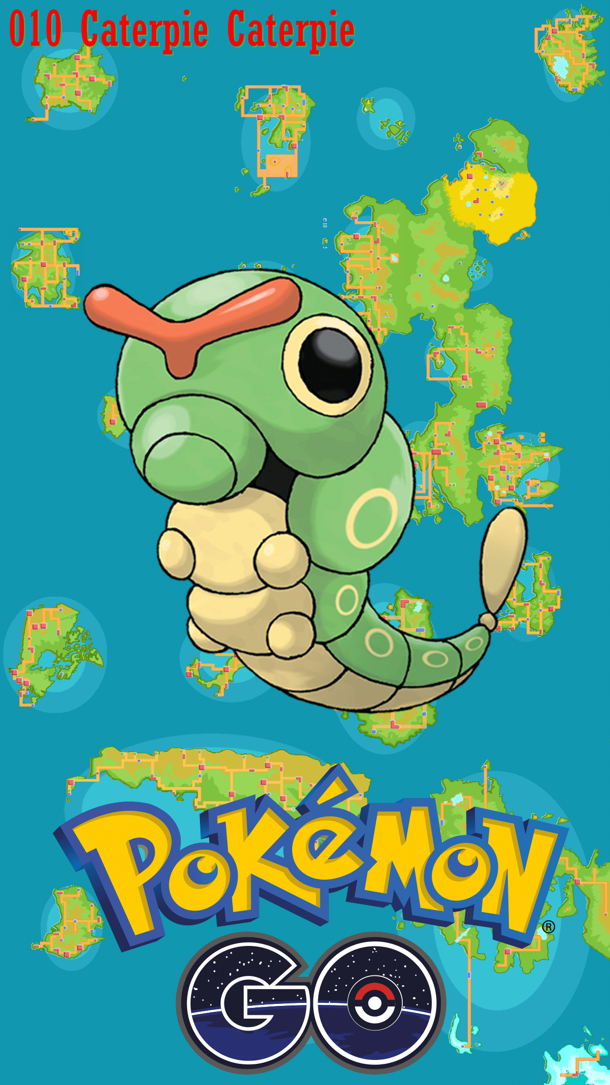 1250x2210 Street Map Caterpie Caterpie, Phone