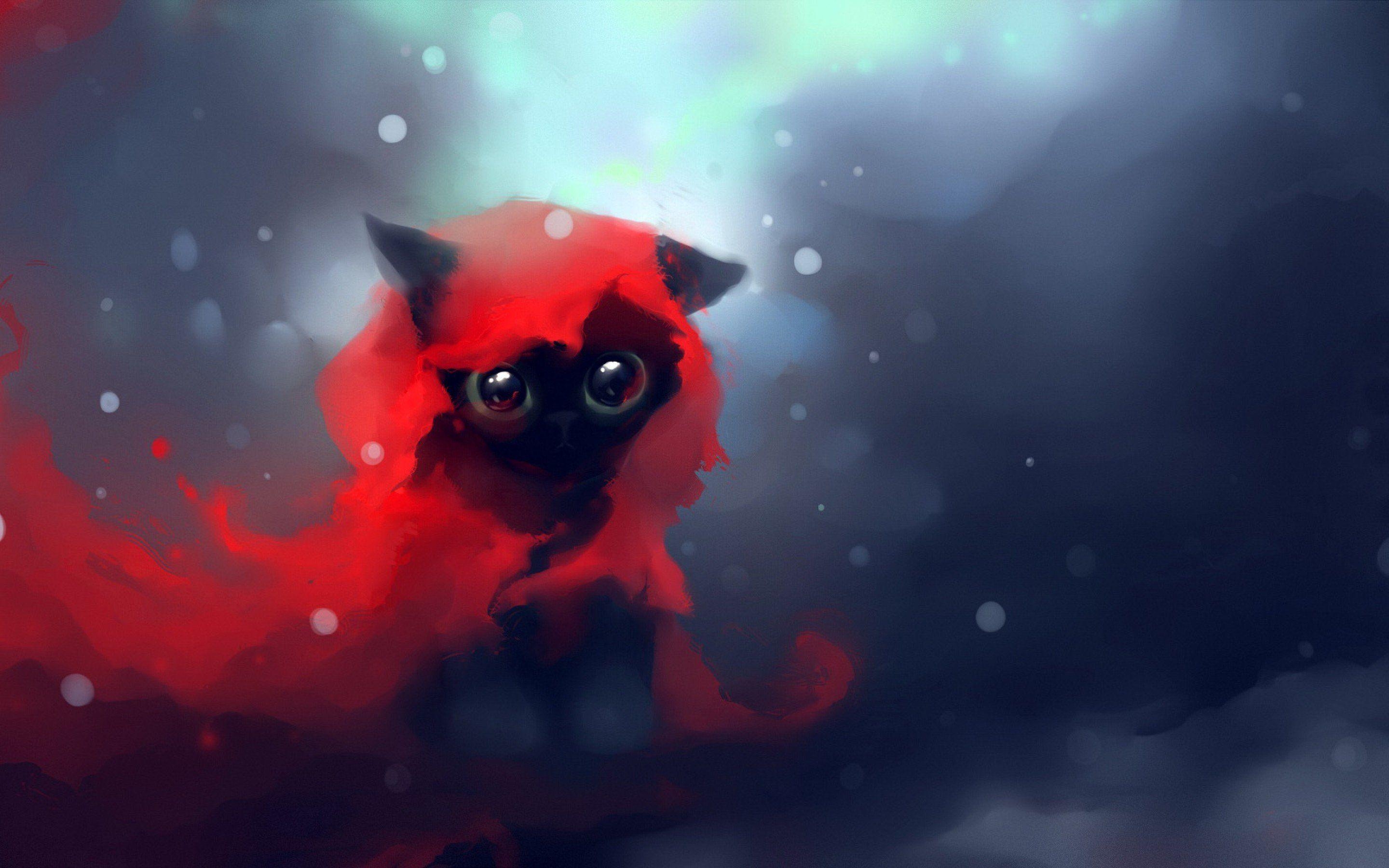 2880x1800 Anime Cat Wallpaper, Desktop