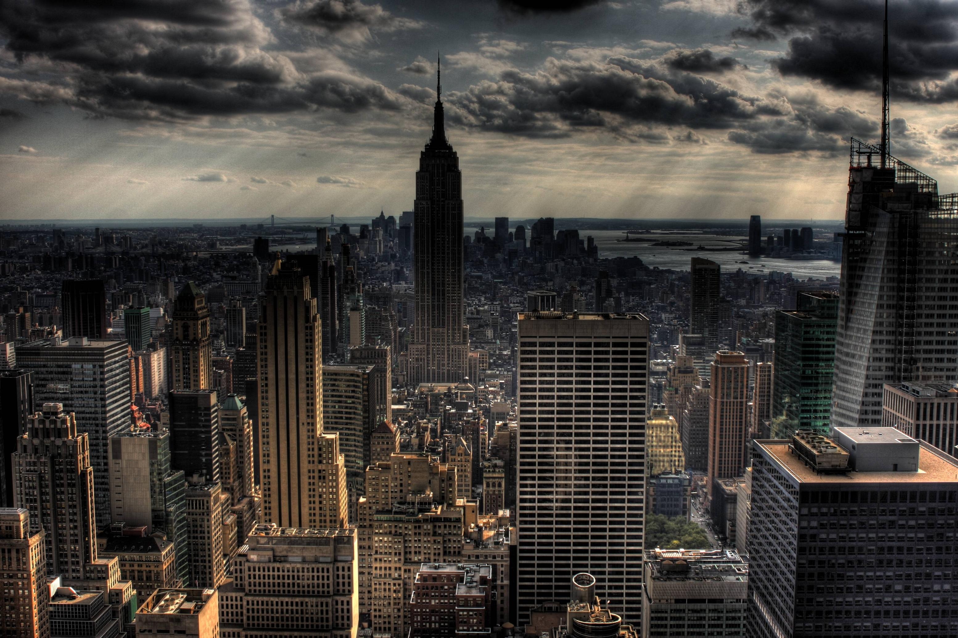 3110x2080 Gotham City Background, Desktop