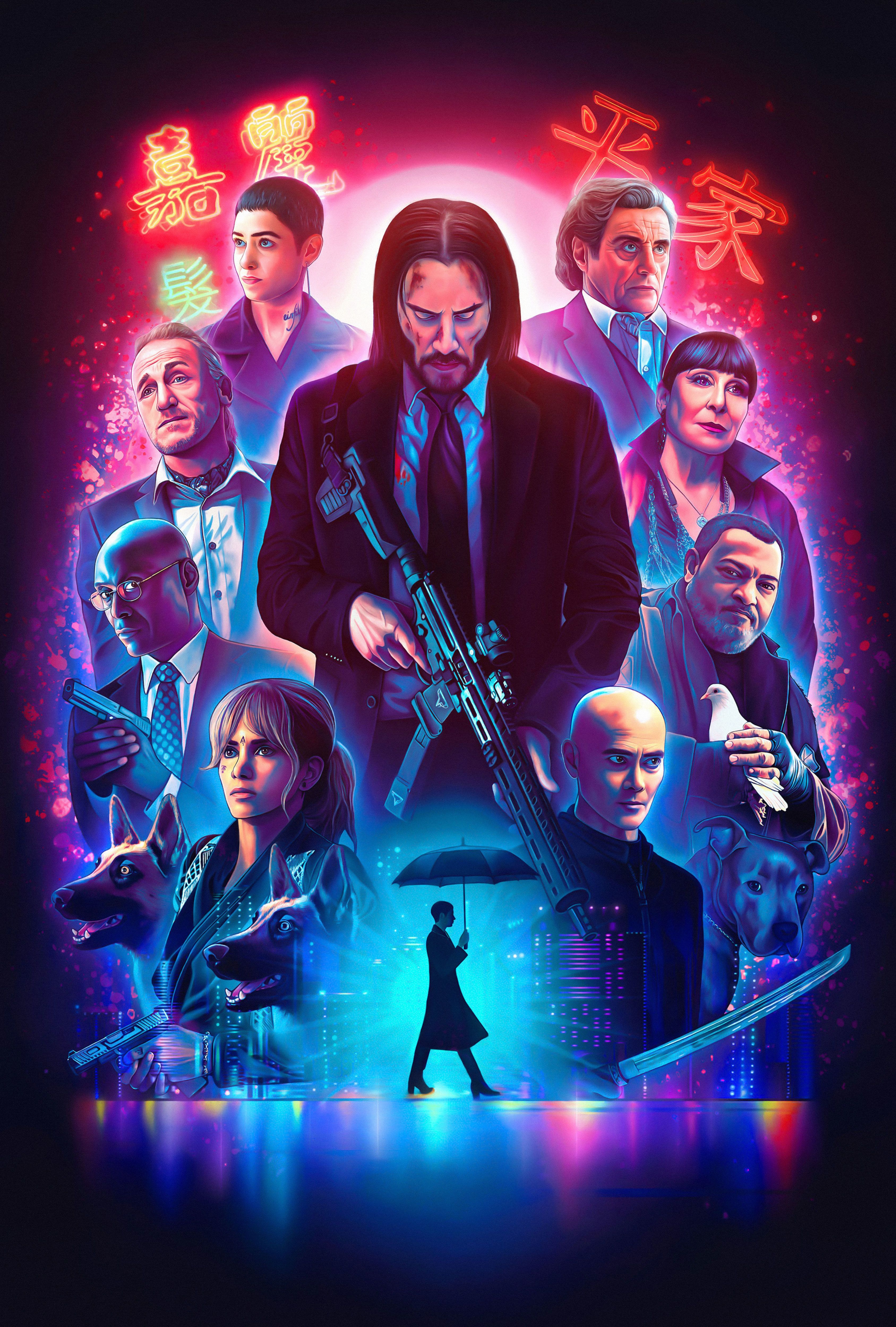 3380x5000 John Wick 3 Parabellum, Phone