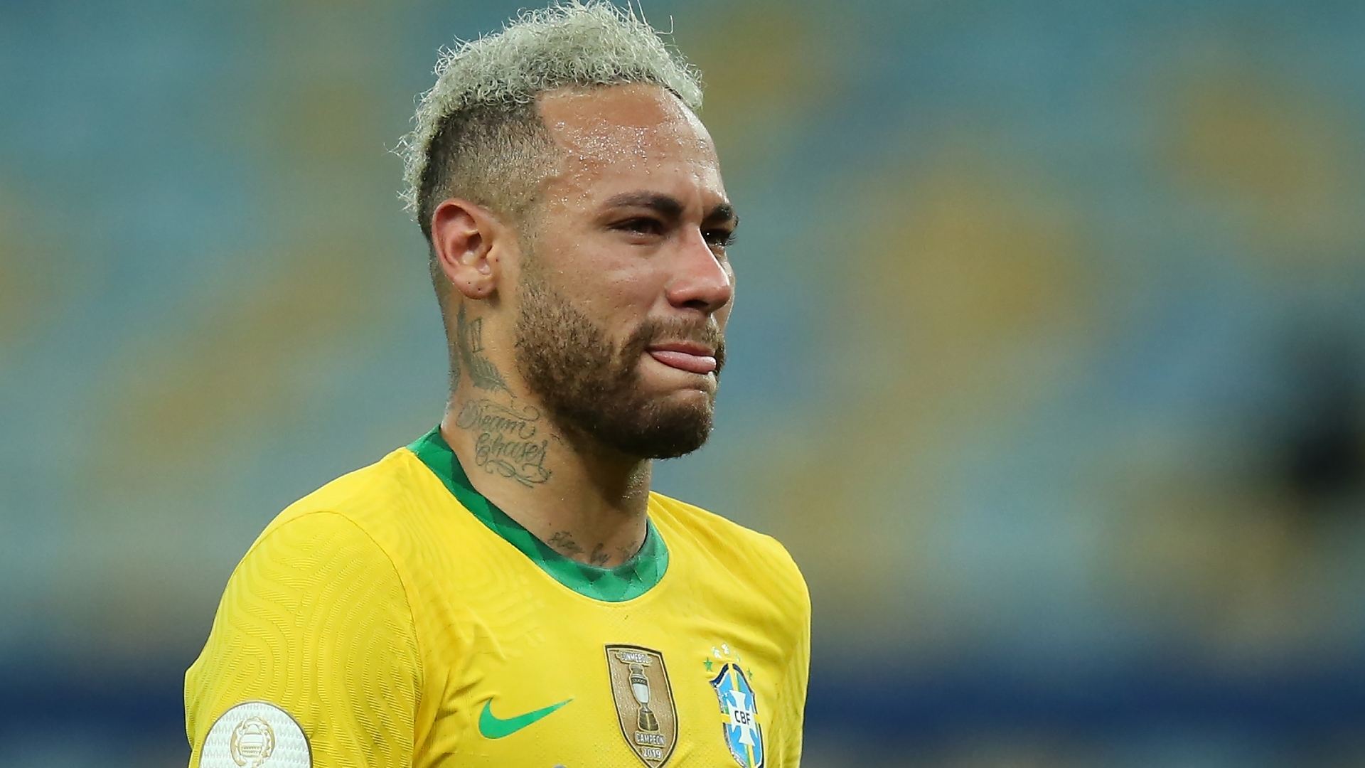 1920x1080 Mental issues facing elite athletes need to be discussed more than ever after Neymar's announcement to quit Brazil after World Cup 2022, Desktop