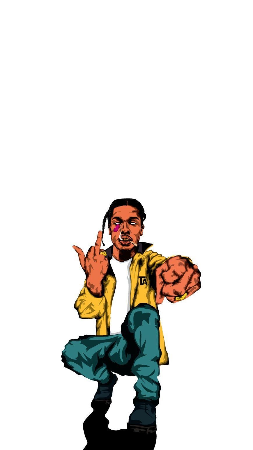 870x1550 Random Asap Rocky Wallpaper, Phone