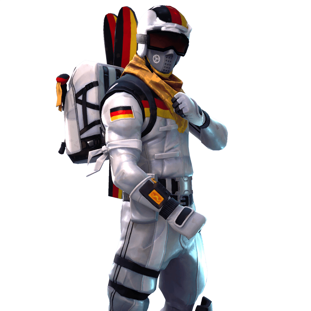 1030x1030 Alpine Ace (GER) Germany Fortnite Outfit Skin, Phone