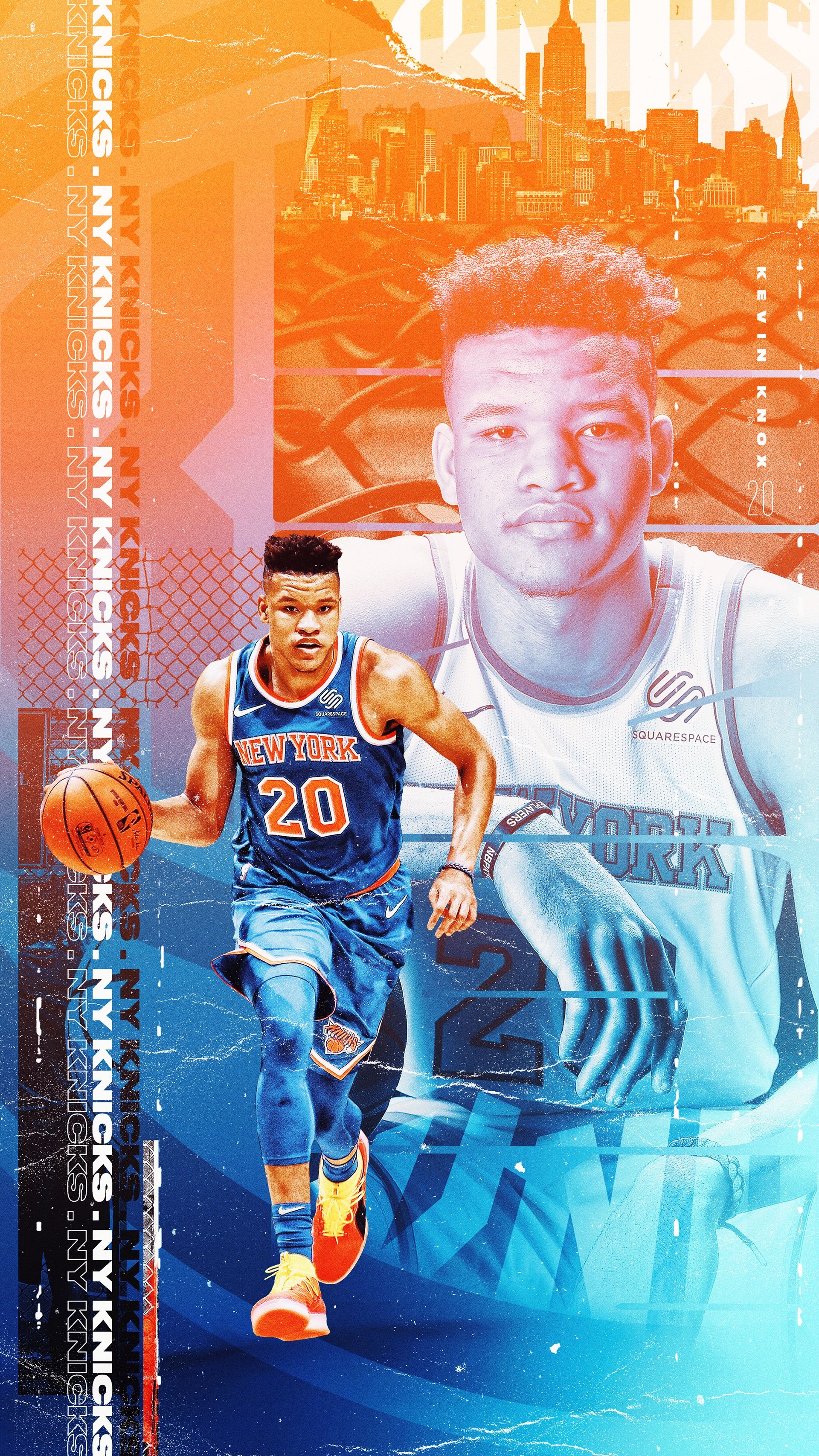 1920x3420 WallpaperWednesday York Knicks, Phone