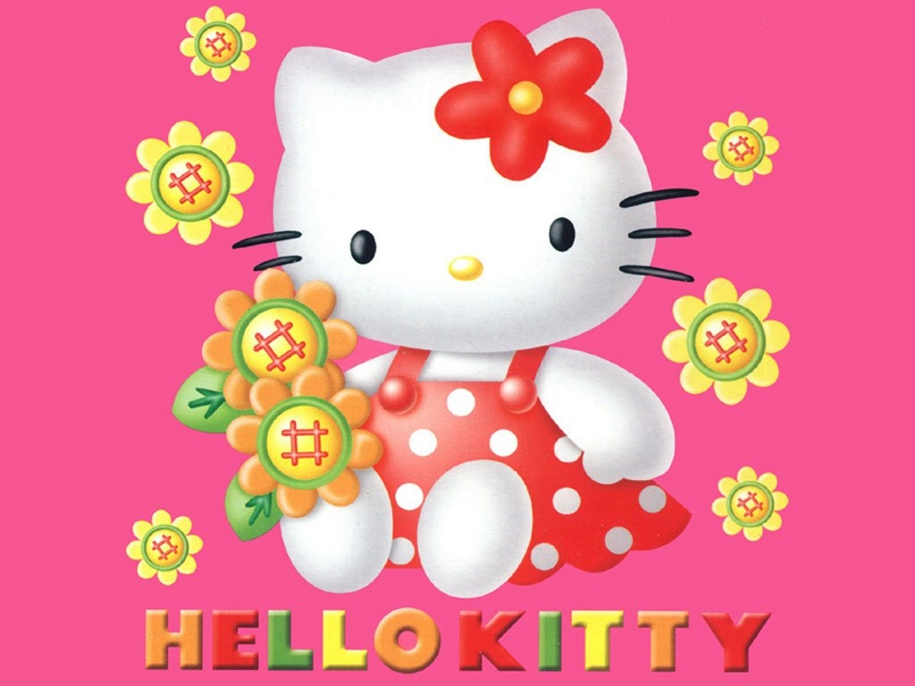 1030x770 Hello Kitty Spring Wallpaper, Desktop