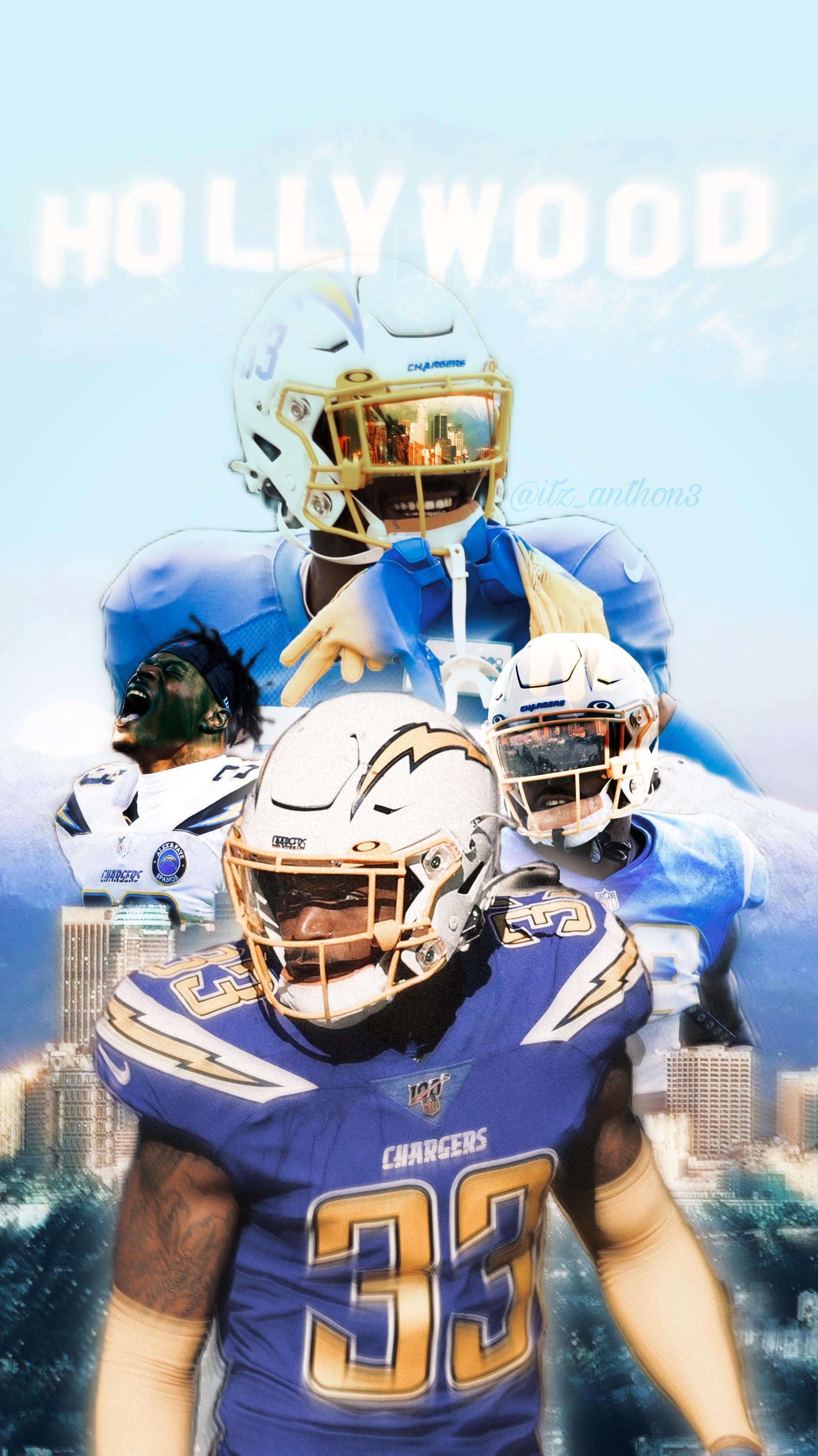 1950x3470 Derwin James graphic i did!, Phone