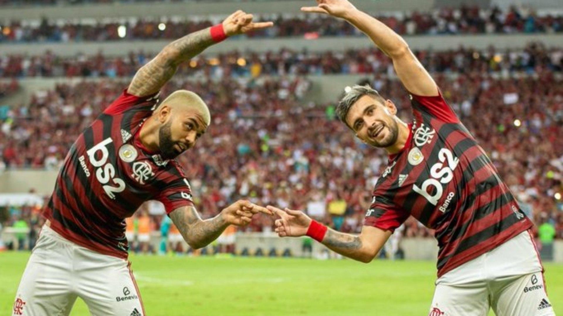 1920x1080 Com Obra Prima De Gabigol, Flamengo Bate Santos E Leva, Desktop