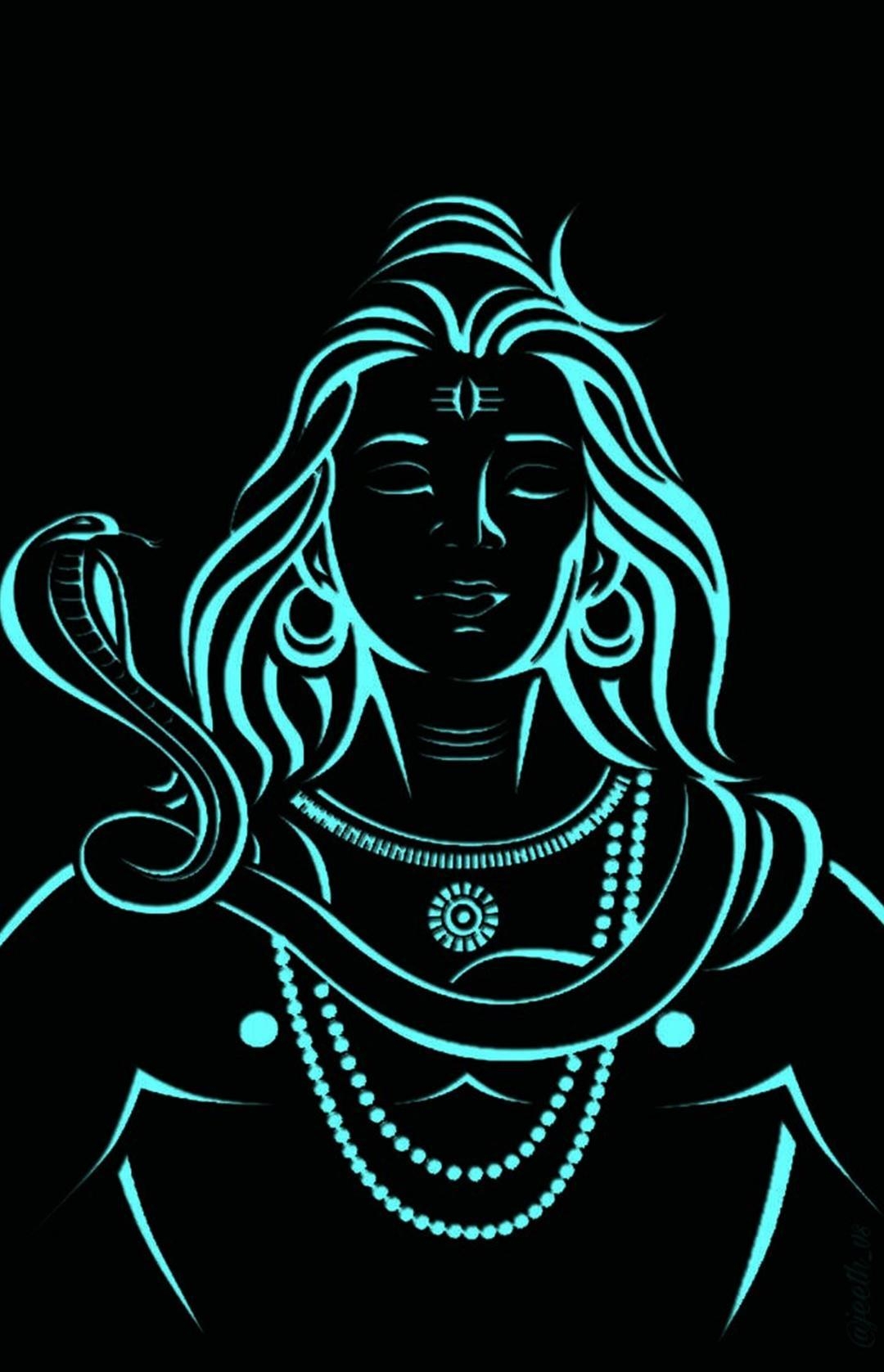 1080x1680 Shiv Mahakal HD Wallpaper for Android, Phone