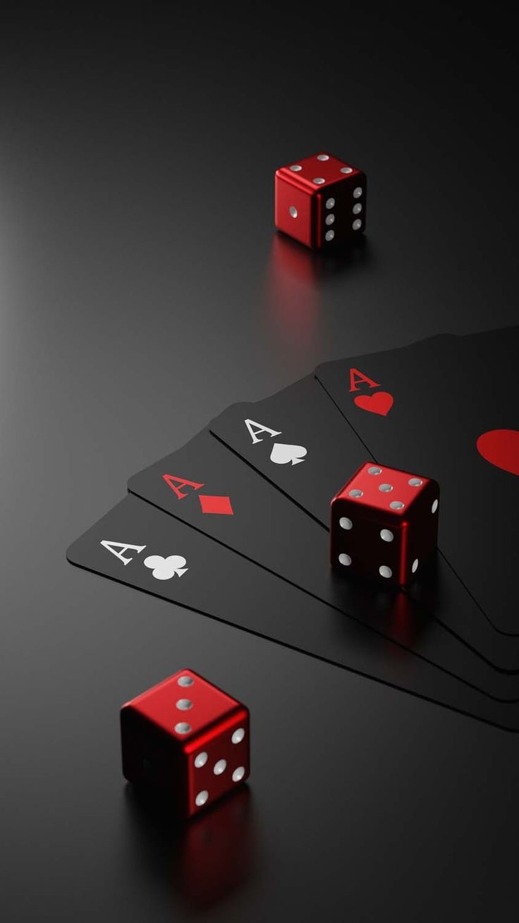 740x1310 Poker Cards And Dices IPhone Wallpaper, Phone