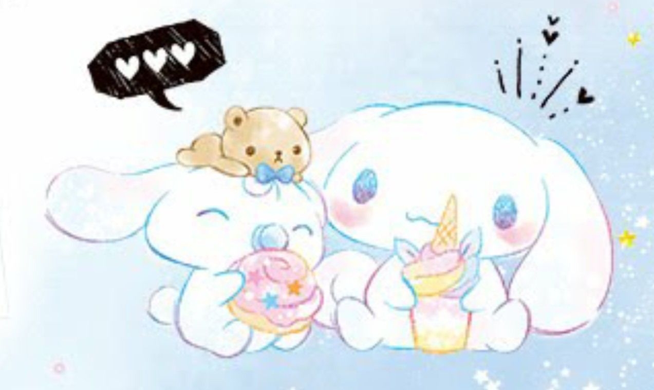 1280x760 Milk et Cinnamoroll. Cute anime wallpaper, Kawaii drawings, Hello kitty, Desktop