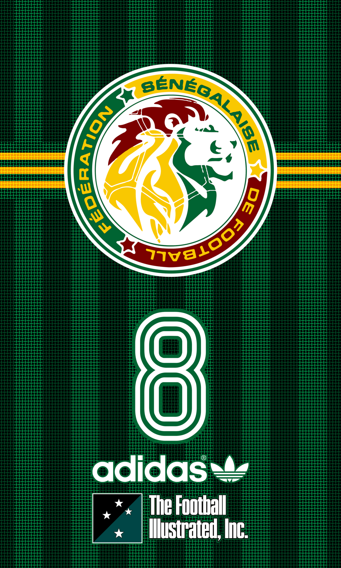 1160x1920 Wallpaper Seleção do Senegal. Jersey Concept. Football, Phone