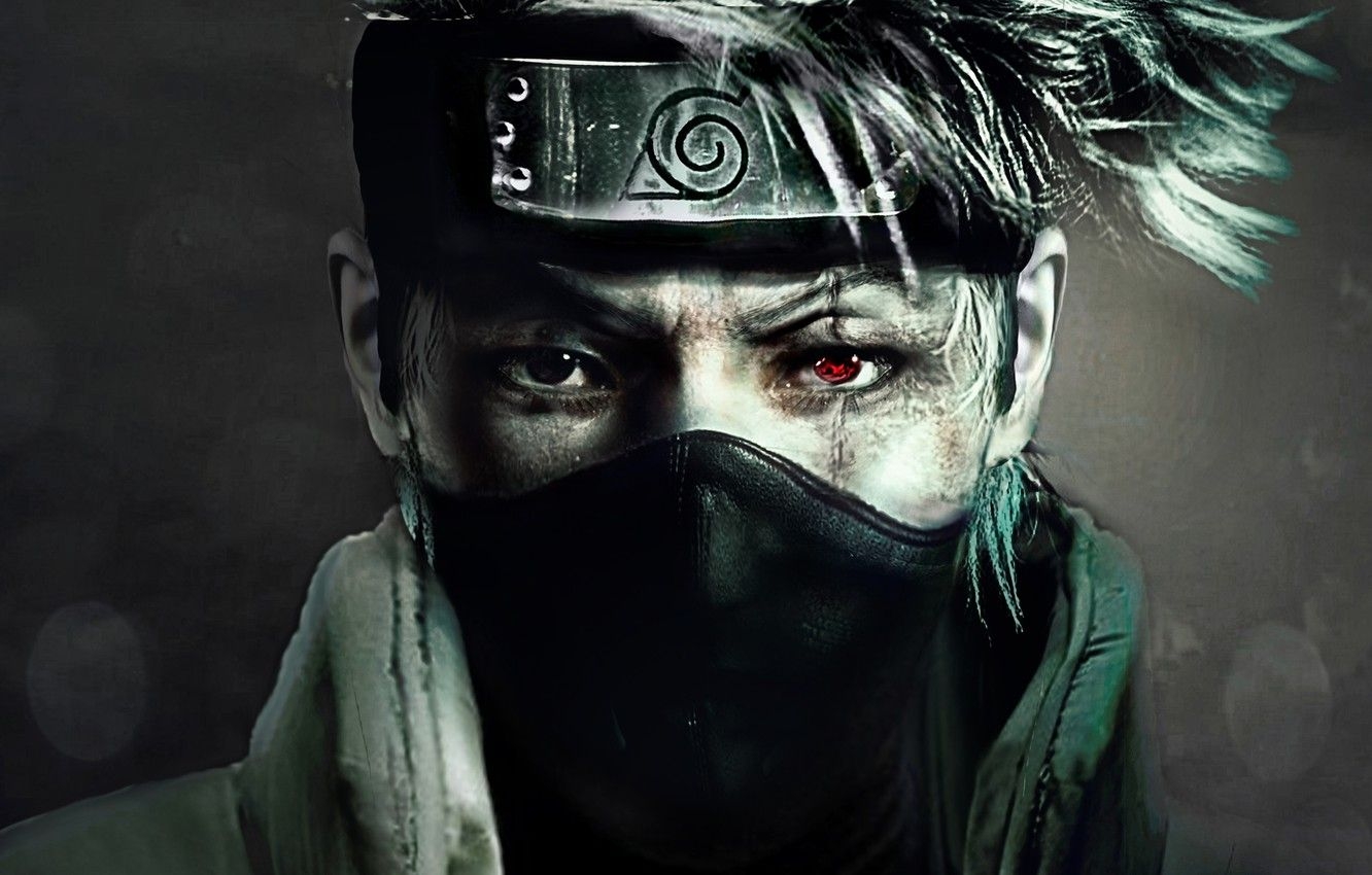 1340x850 Photo Wallpaper Naruto, Anime, Sharingan, Ninja, Manga, Hatake In Real Life, Desktop