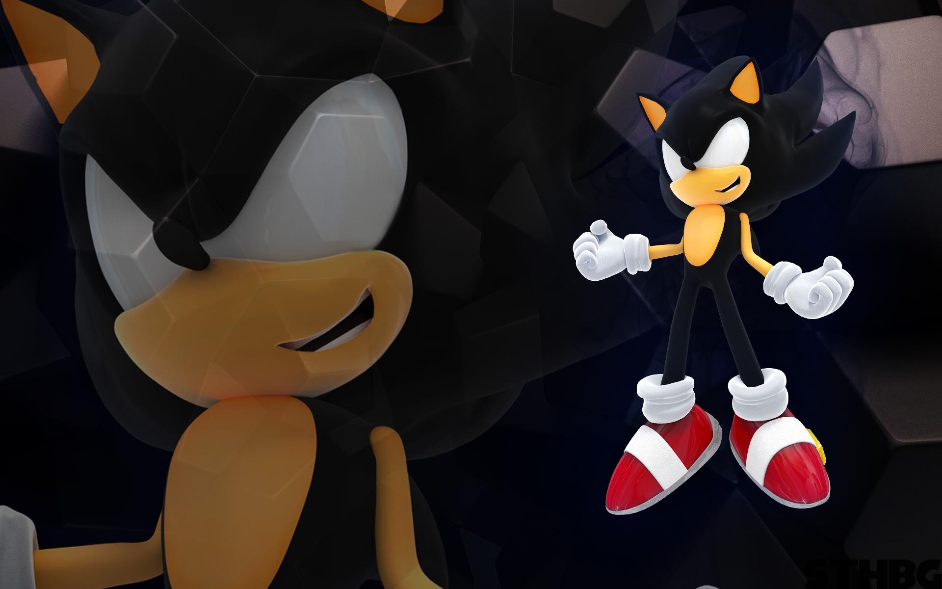 1920x1200 Dark Sonic Wallpaper, Desktop