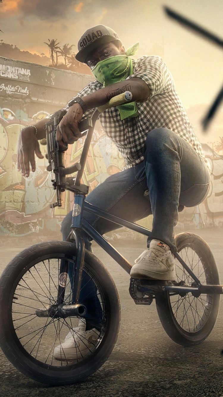 750x1340 Download  wallpaper grand theft auto: san andreas, video game, man on cycle, iphone iphone  HD image, background, 23300, Phone