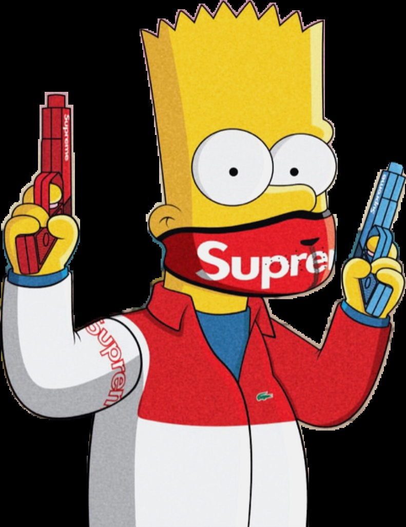 800x1030 Supreme Bart Simpson Wallpaper Free Supreme Bart Simpson, Phone